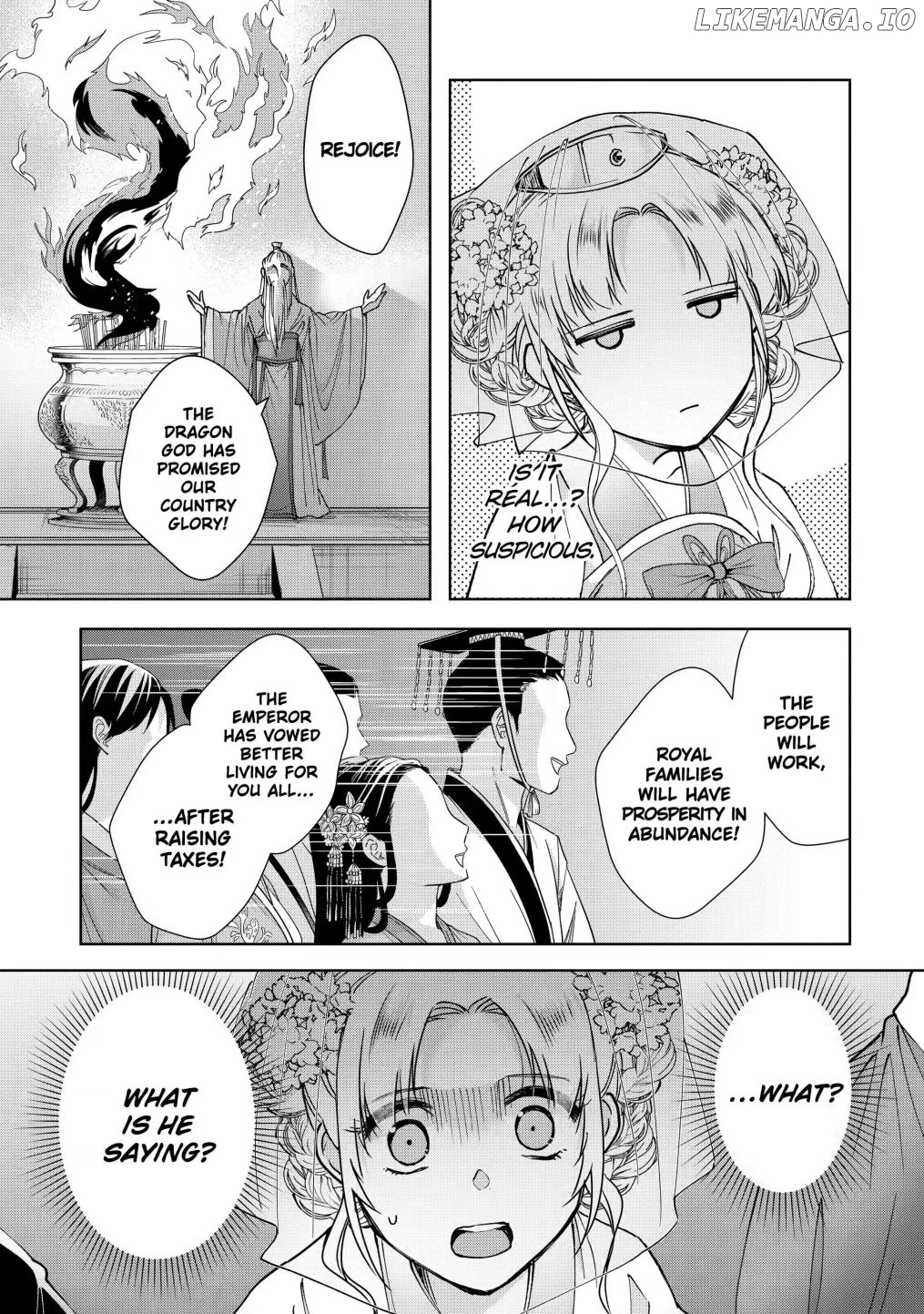 Botsuraku Reijou No Ikoku Kekkonroku chapter 10.1 - page 7