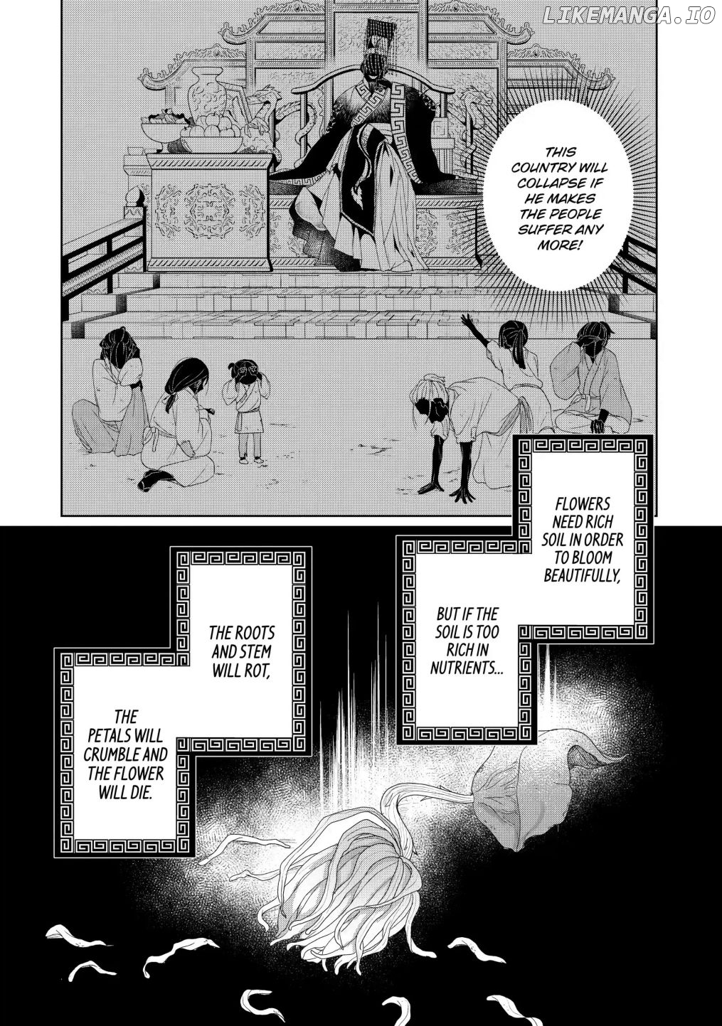 Botsuraku Reijou No Ikoku Kekkonroku chapter 10.1 - page 8