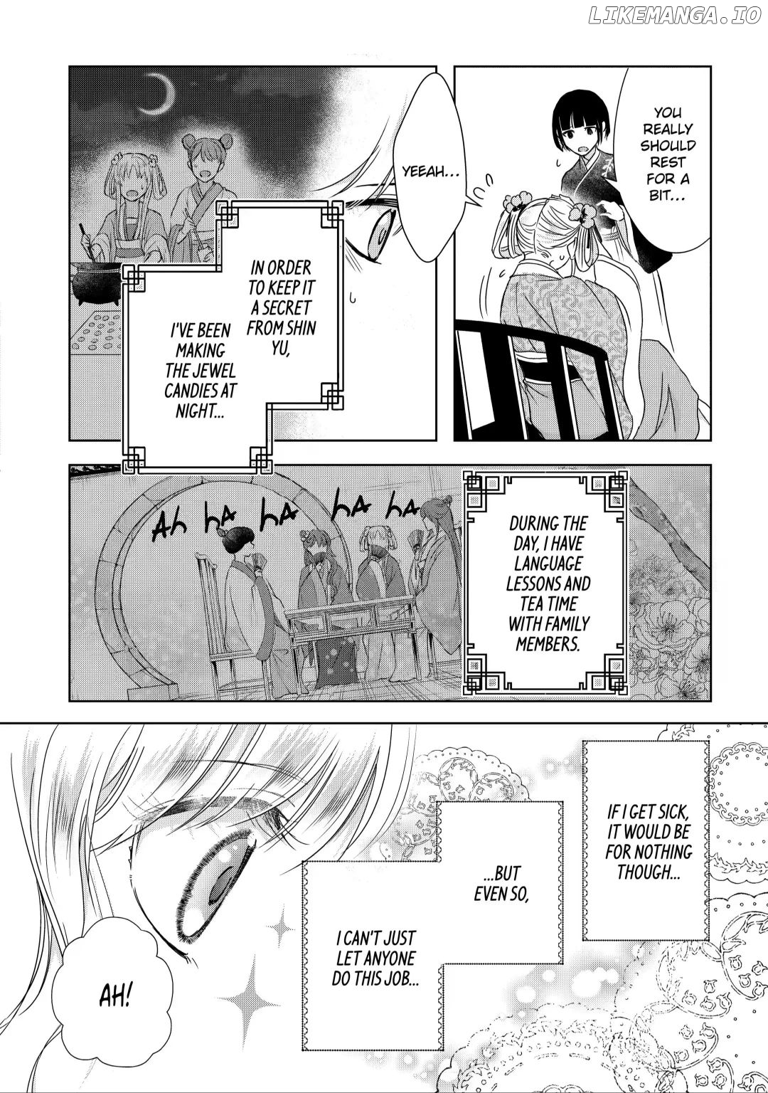Botsuraku Reijou No Ikoku Kekkonroku chapter 3.4 - page 5