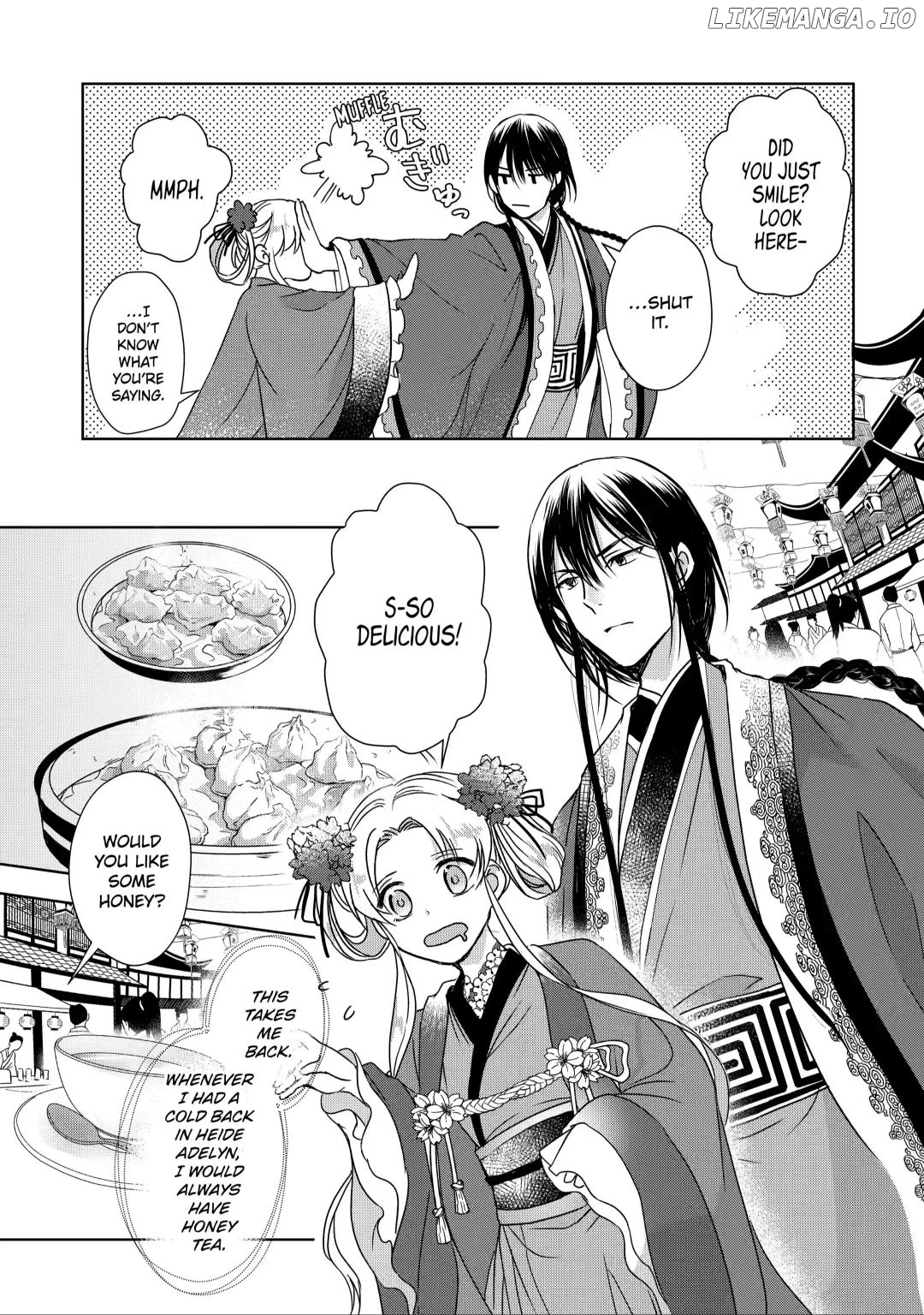 Botsuraku Reijou No Ikoku Kekkonroku chapter 3.2 - page 3