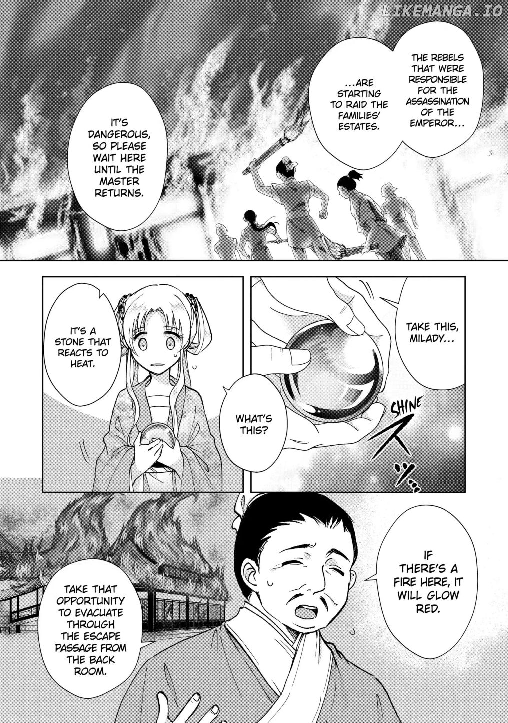 Botsuraku Reijou No Ikoku Kekkonroku chapter 11.1 - page 4