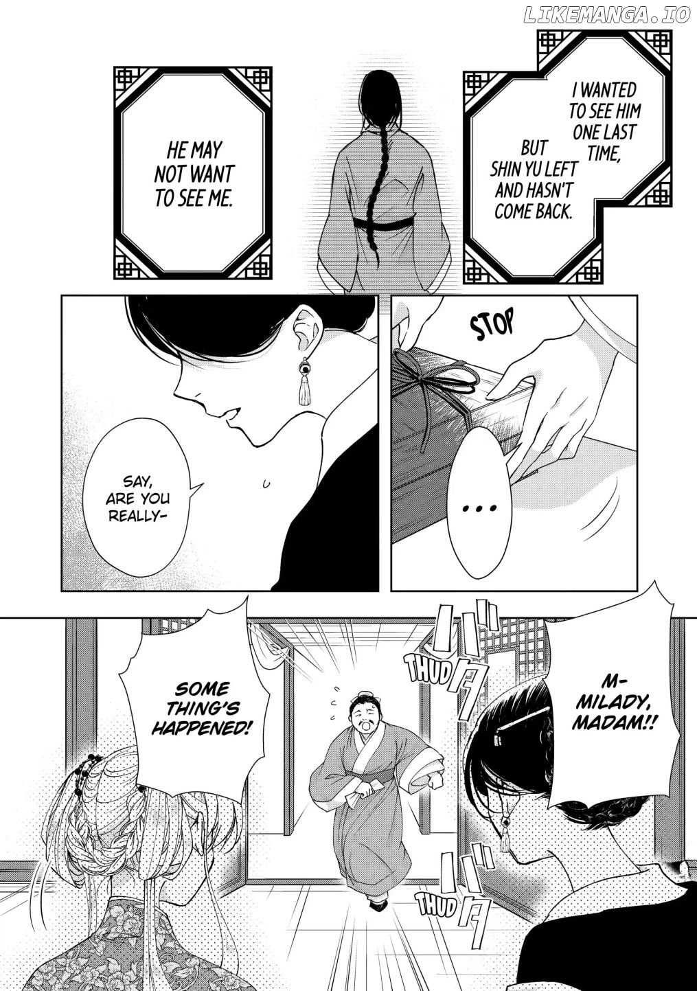 Botsuraku Reijou No Ikoku Kekkonroku chapter 10.6 - page 7