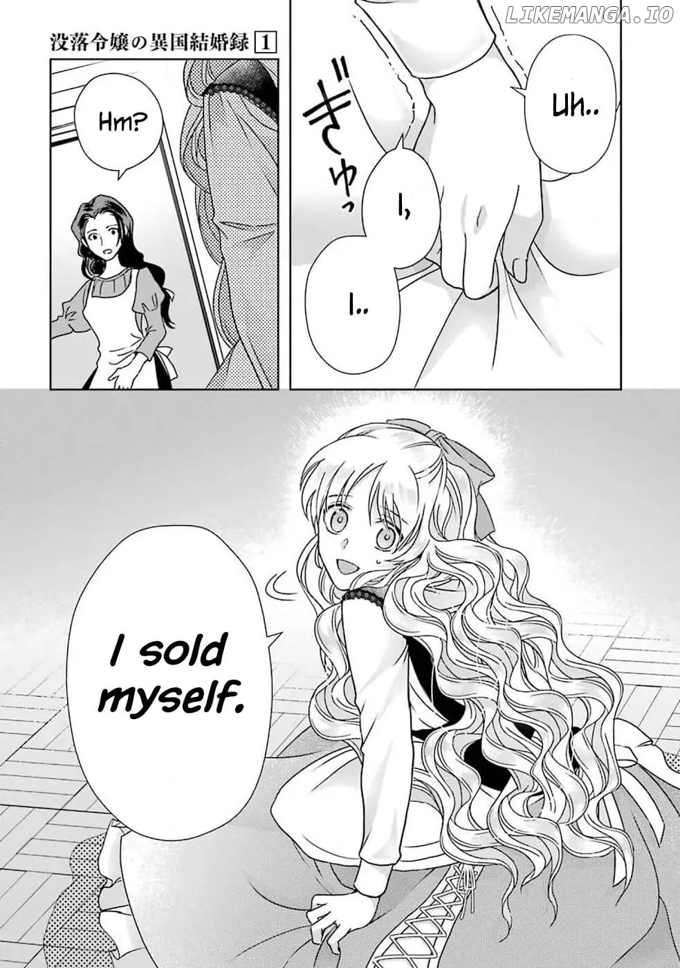 Botsuraku Reijou No Ikoku Kekkonroku chapter 1 - page 28