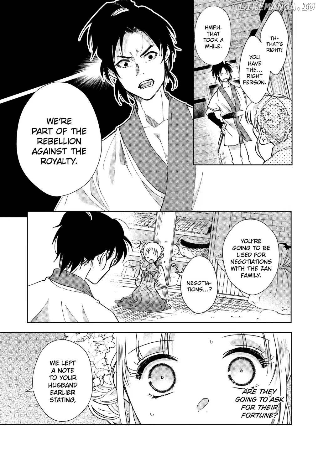 Botsuraku Reijou No Ikoku Kekkonroku chapter 10.2 - page 5