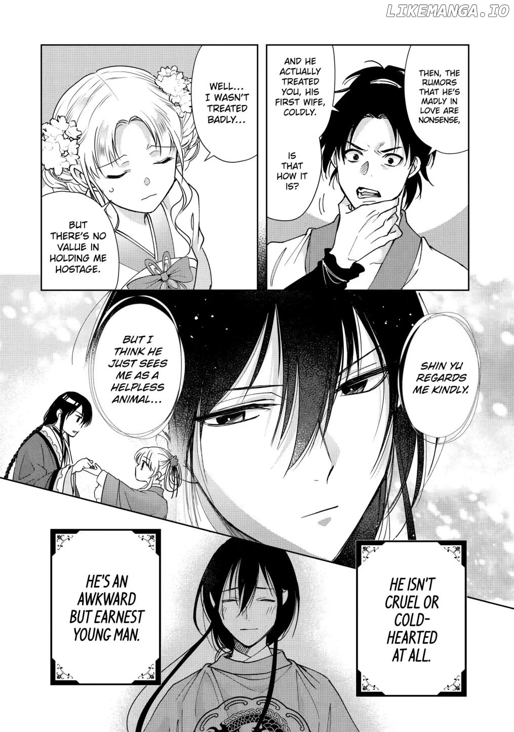Botsuraku Reijou No Ikoku Kekkonroku chapter 10.2 - page 8