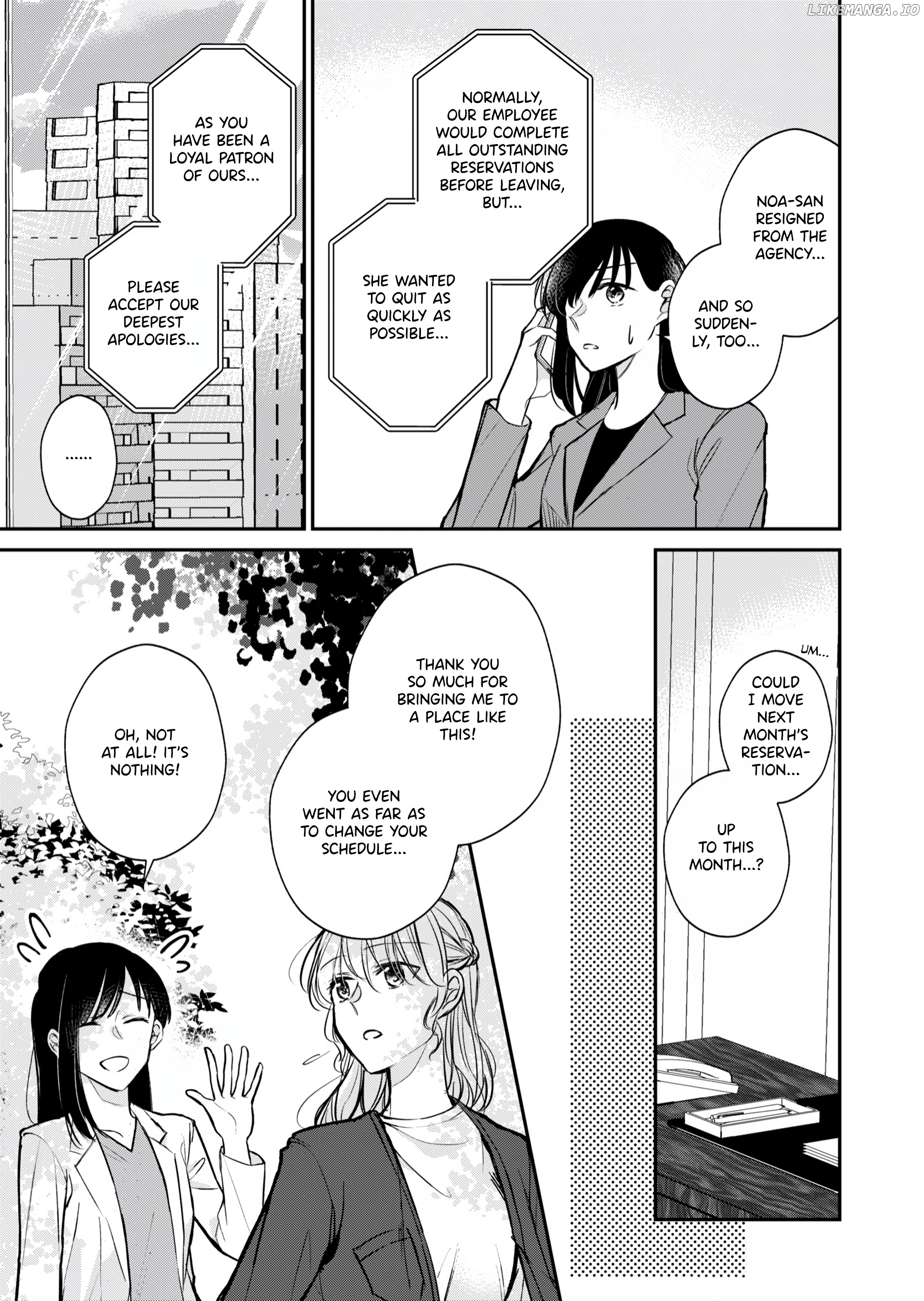 Sabishi Sugiru Onna Shachou Ga Lesbian Fuuzokujou Ni Byou De Ochiru Hanashi chapter 14 - page 2