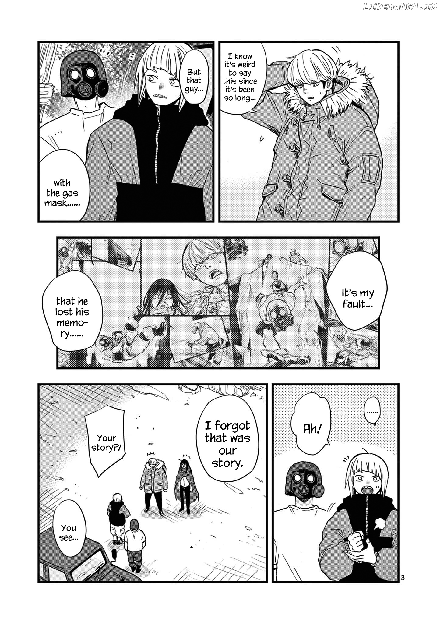 Shuumatsu No Jinrui Ni Bunmei Wa Hitsuyou Desu Ka? chapter 18 - page 3