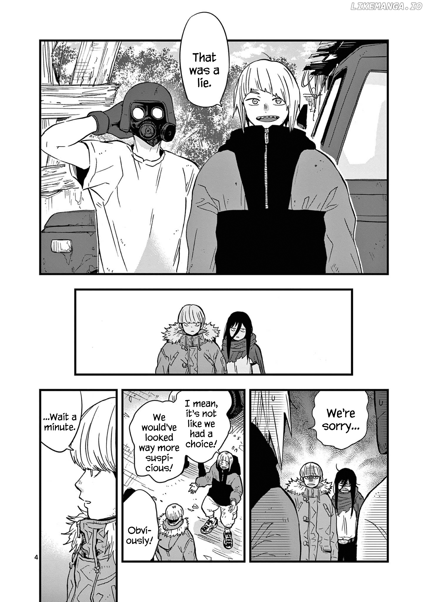 Shuumatsu No Jinrui Ni Bunmei Wa Hitsuyou Desu Ka? chapter 18 - page 4