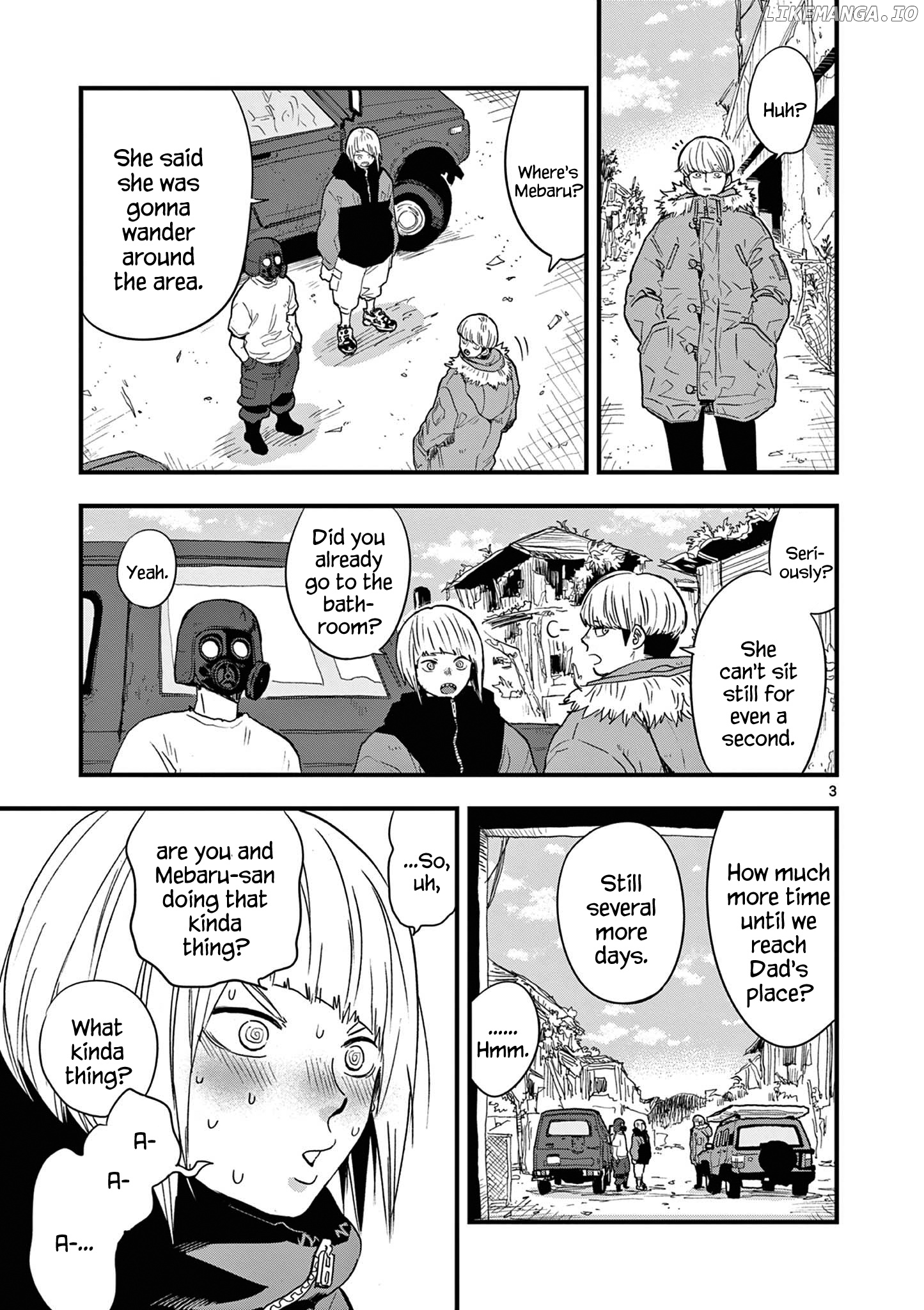 Shuumatsu No Jinrui Ni Bunmei Wa Hitsuyou Desu Ka? chapter 20 - page 3