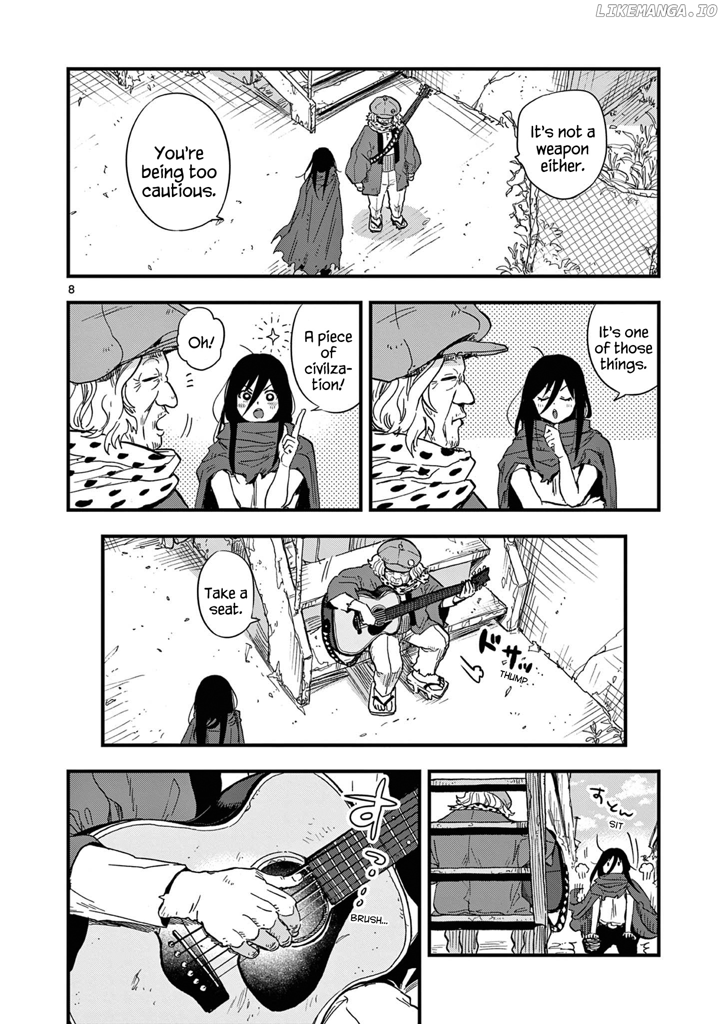 Shuumatsu No Jinrui Ni Bunmei Wa Hitsuyou Desu Ka? chapter 20 - page 8