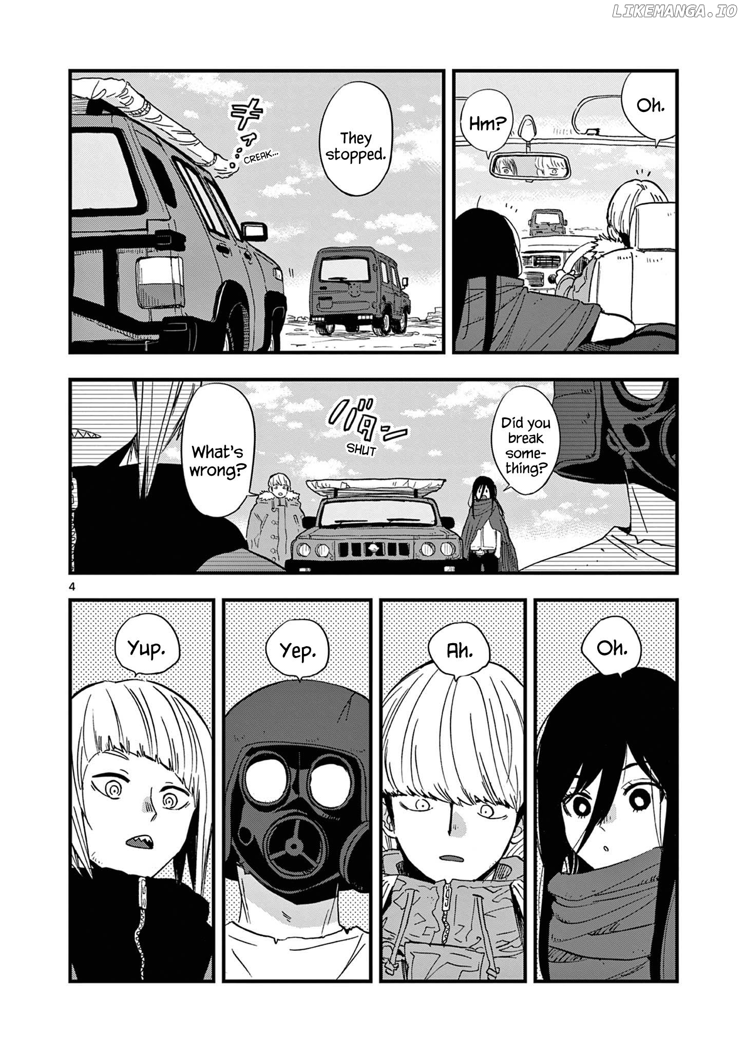 Shuumatsu No Jinrui Ni Bunmei Wa Hitsuyou Desu Ka? chapter 21 - page 4