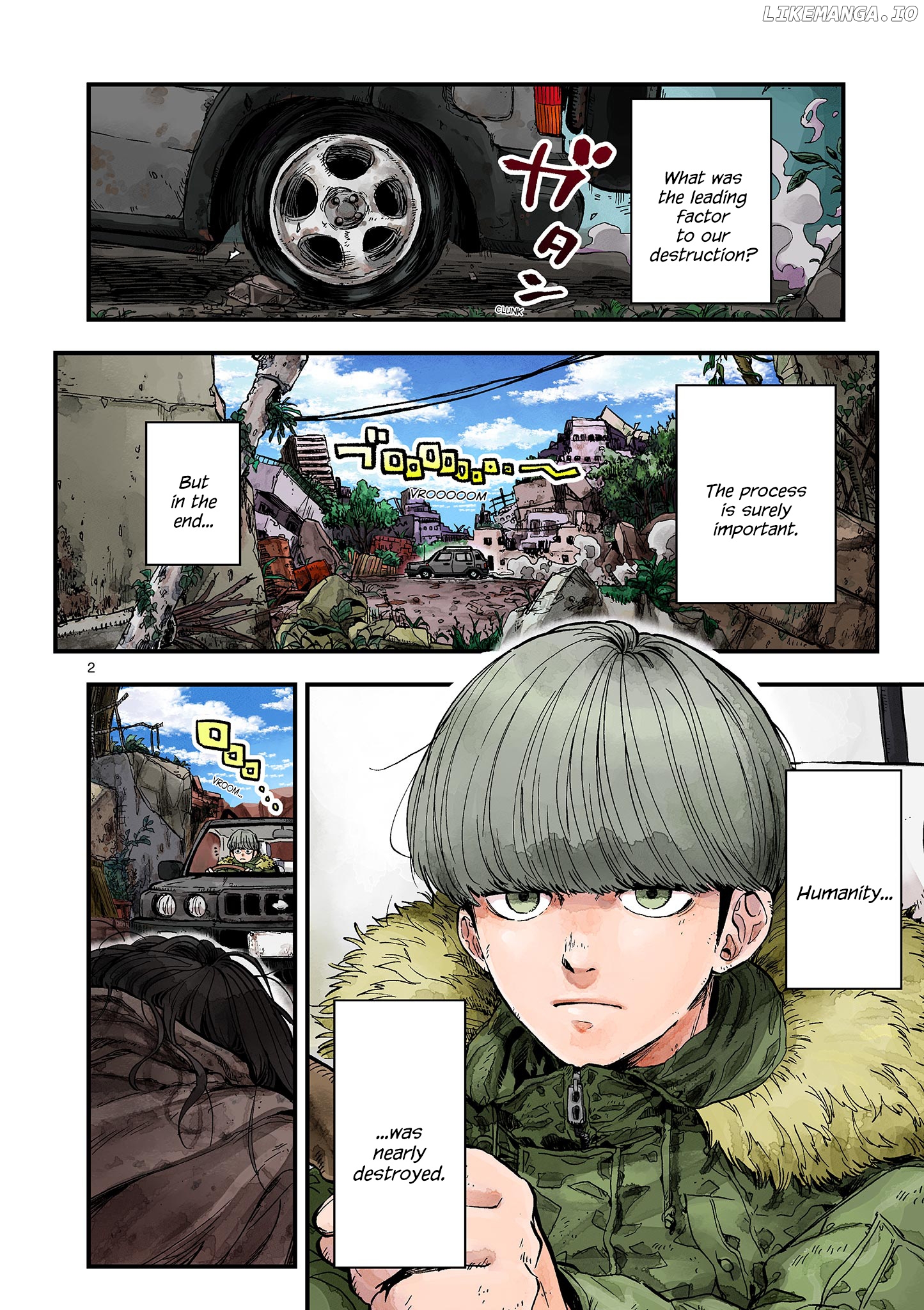 Shuumatsu No Jinrui Ni Bunmei Wa Hitsuyou Desu Ka? chapter 1 - page 2
