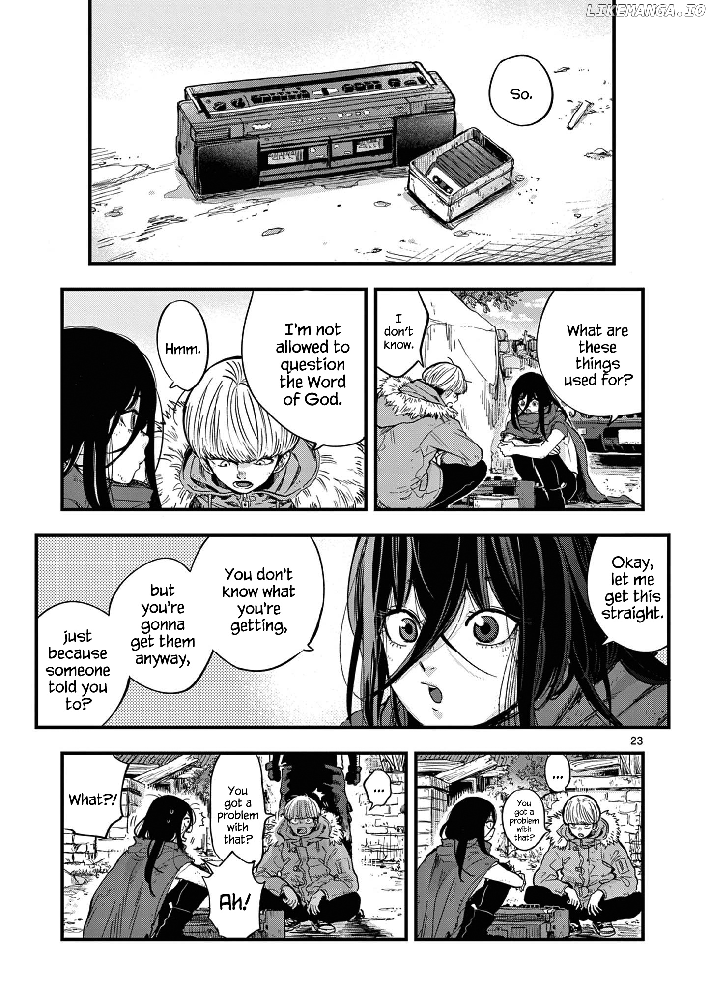 Shuumatsu No Jinrui Ni Bunmei Wa Hitsuyou Desu Ka? chapter 1 - page 22