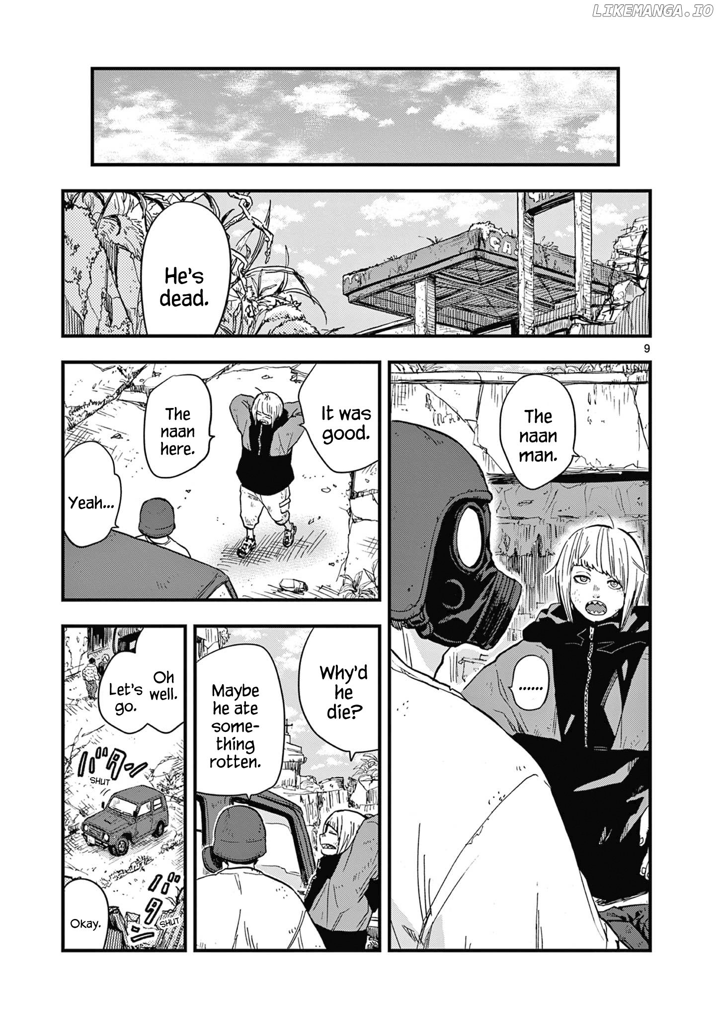 Shuumatsu No Jinrui Ni Bunmei Wa Hitsuyou Desu Ka? chapter 10 - page 9