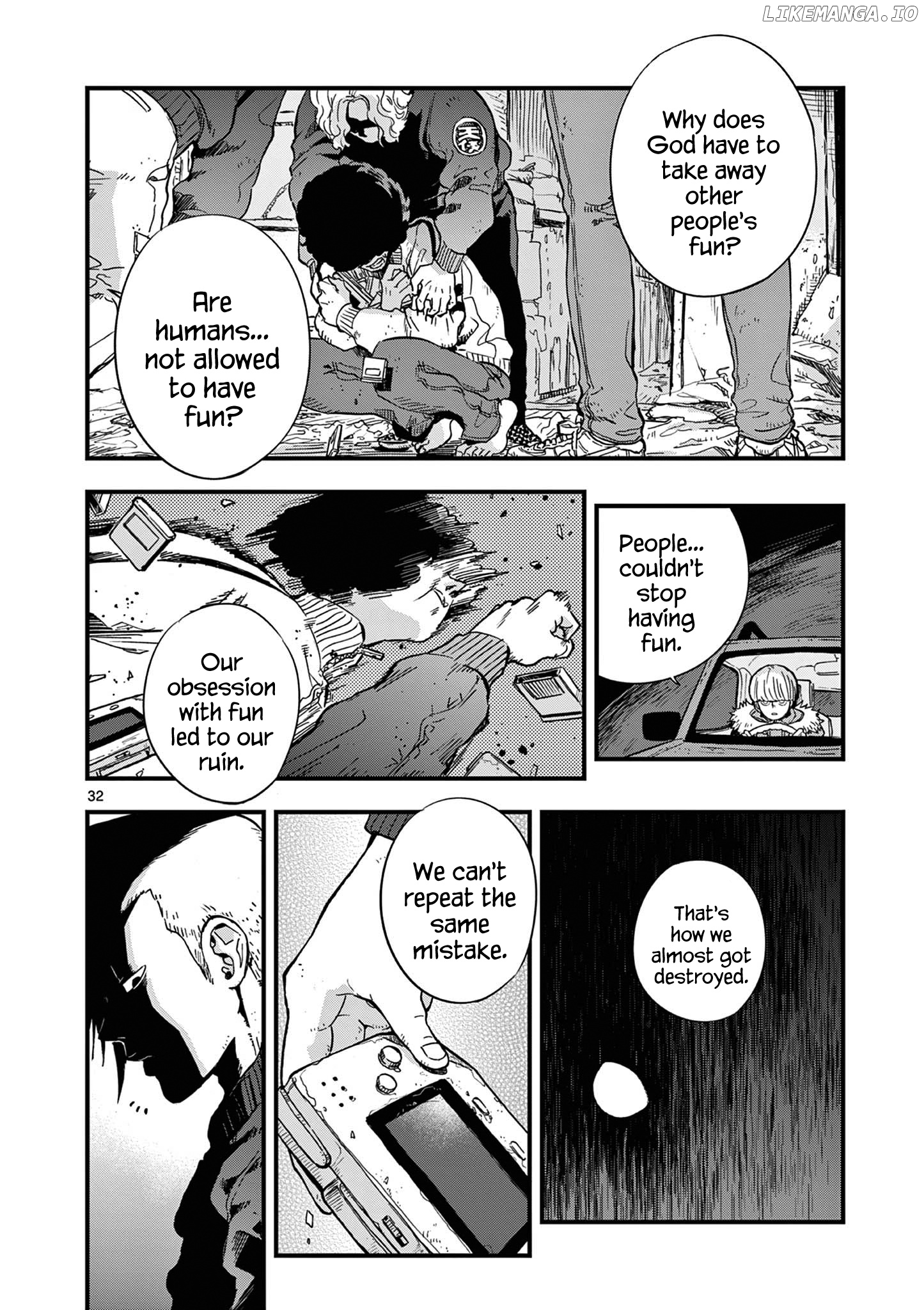 Shuumatsu No Jinrui Ni Bunmei Wa Hitsuyou Desu Ka? chapter 2 - page 32