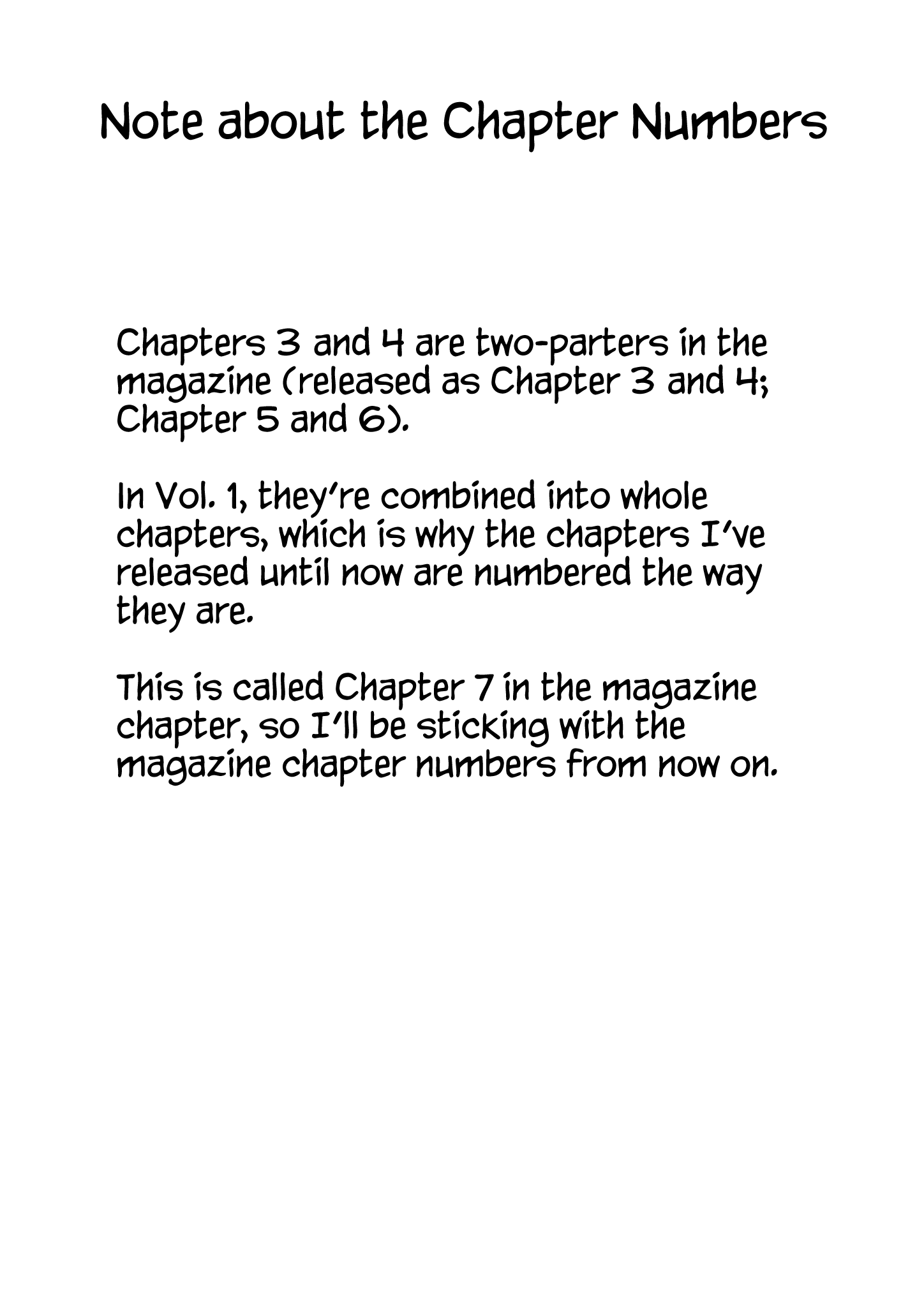 Shuumatsu No Jinrui Ni Bunmei Wa Hitsuyou Desu Ka? chapter 7 - page 1