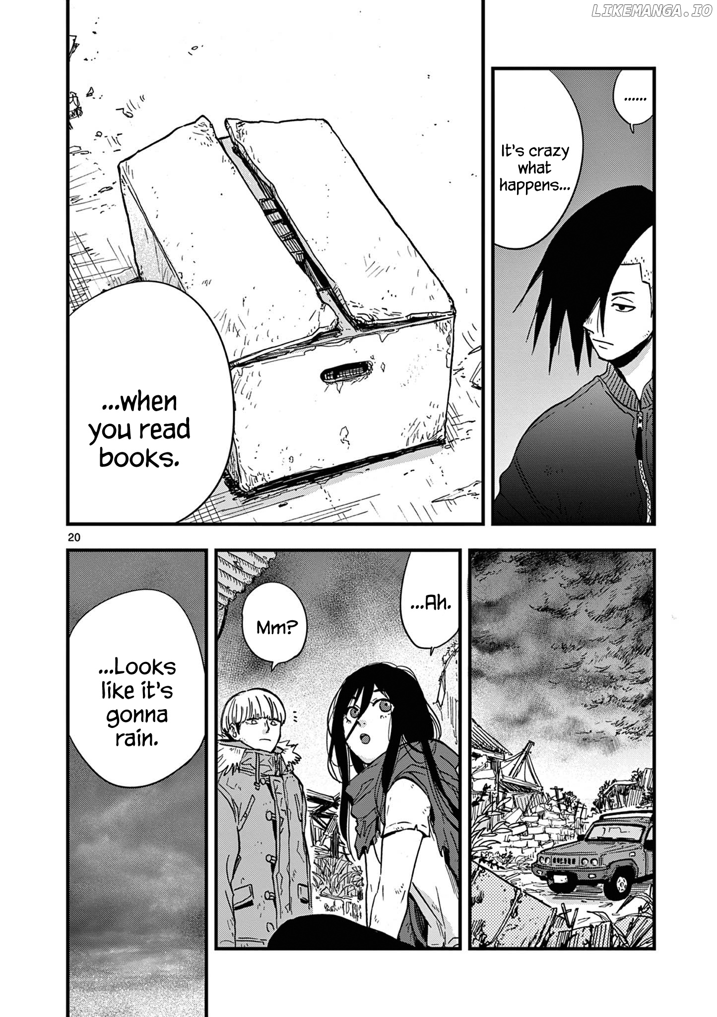 Shuumatsu No Jinrui Ni Bunmei Wa Hitsuyou Desu Ka? chapter 7 - page 21