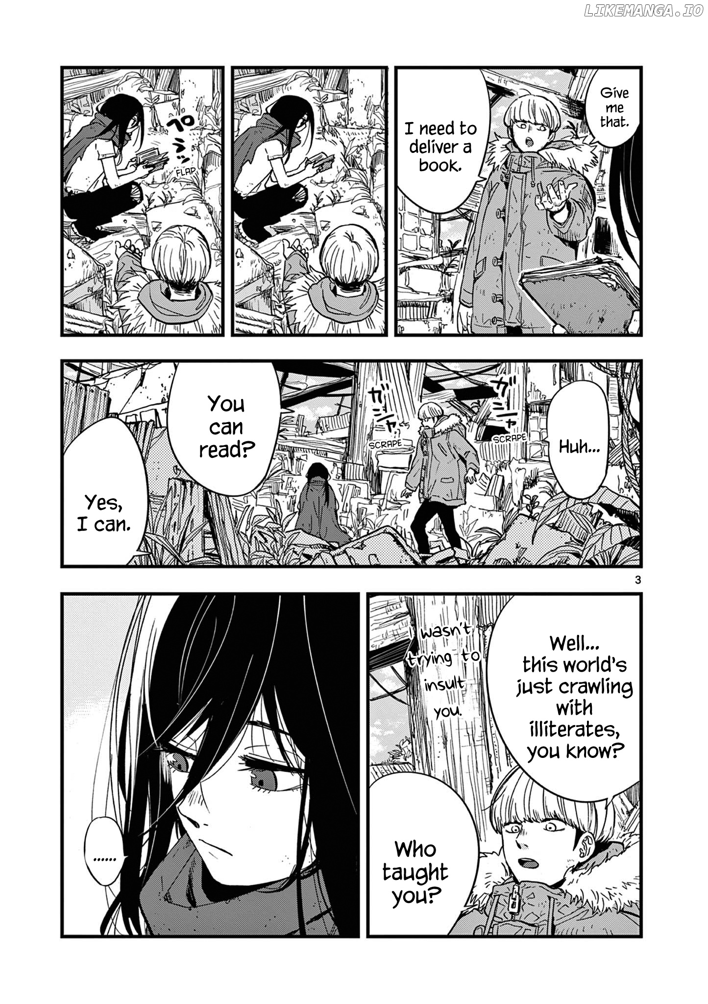 Shuumatsu No Jinrui Ni Bunmei Wa Hitsuyou Desu Ka? chapter 7 - page 4