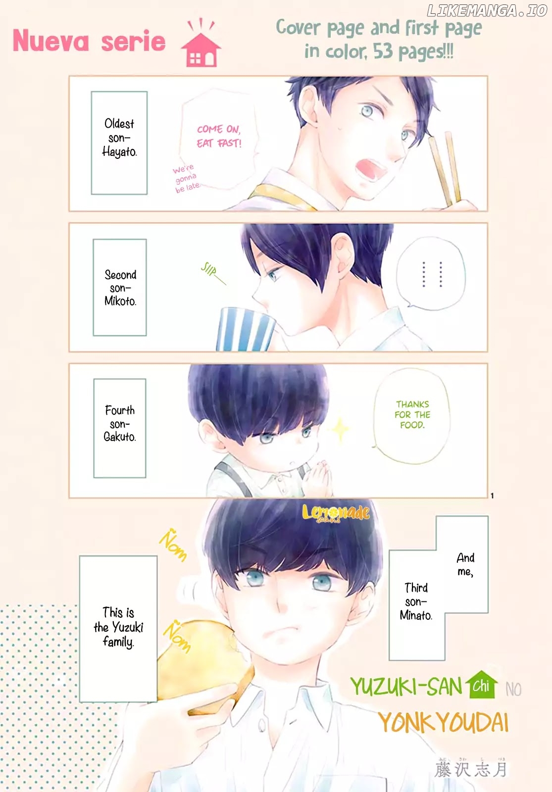 Yuzuki-san chi no Yon Kyoudai chapter 1 - page 2