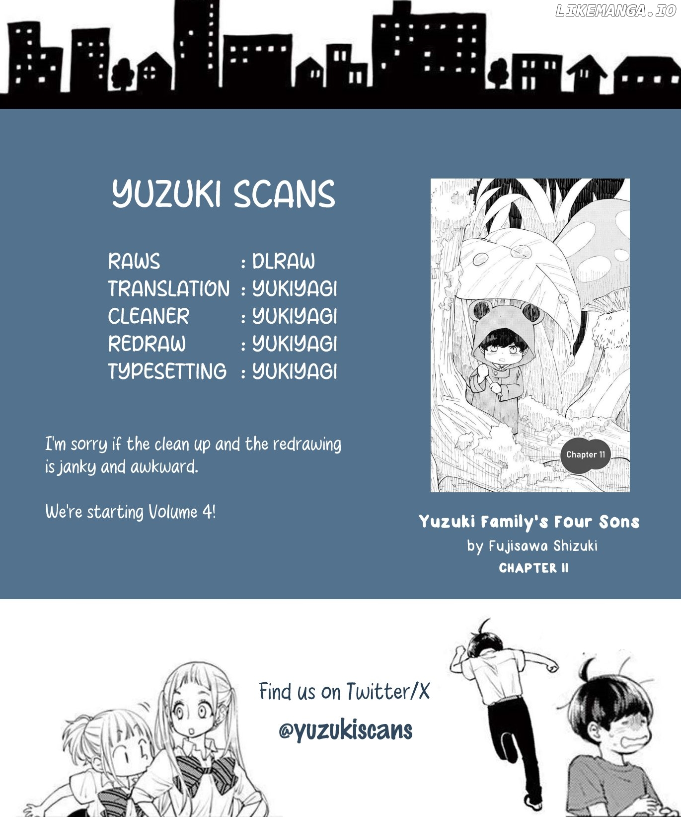 Yuzuki-san chi no Yon Kyoudai Chapter 11 - page 1