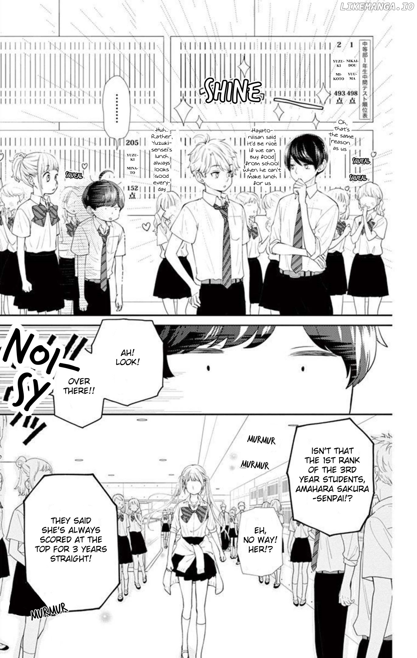 Yuzuki-san chi no Yon Kyoudai Chapter 11 - page 12