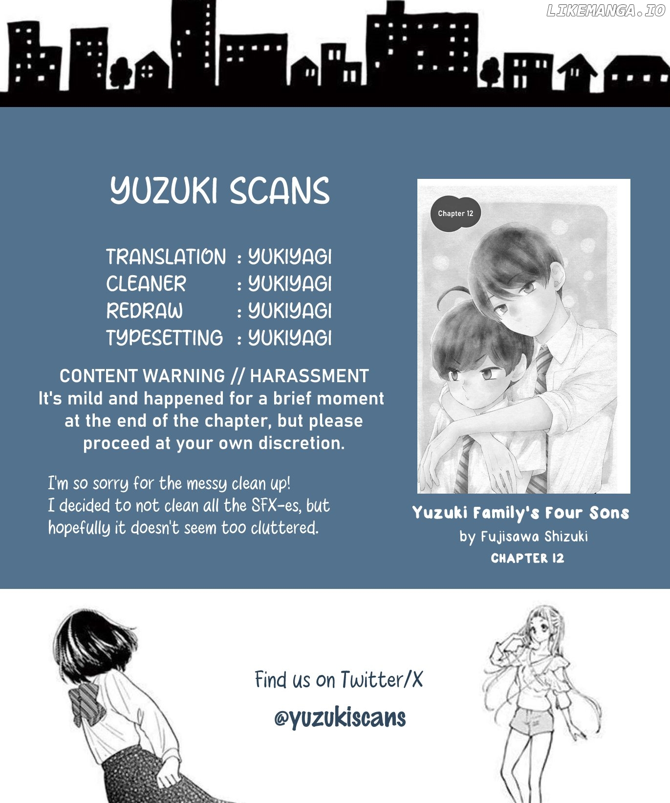 Yuzuki-san chi no Yon Kyoudai Chapter 12 - page 1