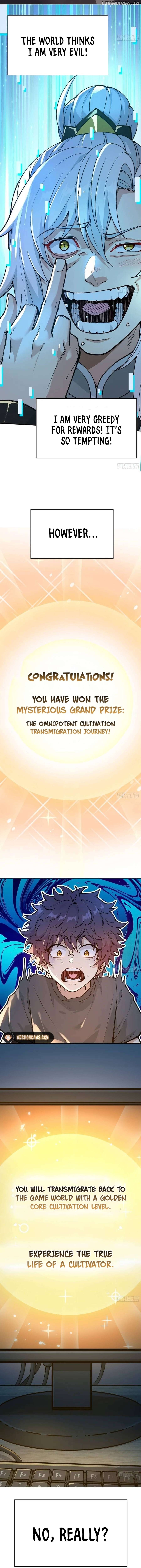 I Am a Living Beast in the World of Cultivating Immortals Chapter 0.1 - page 4
