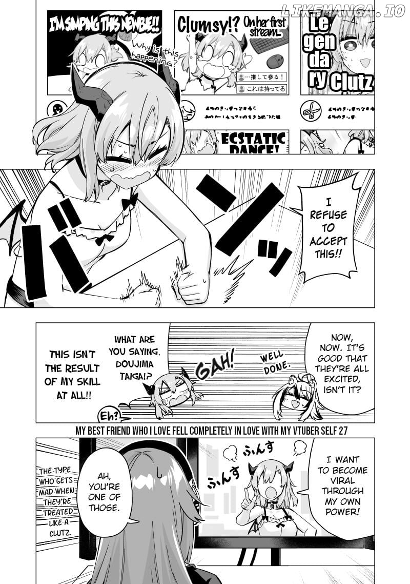 My Best Friend Who I Love Fell Completely In Love With My Vtuber Self chapter 27 - page 2