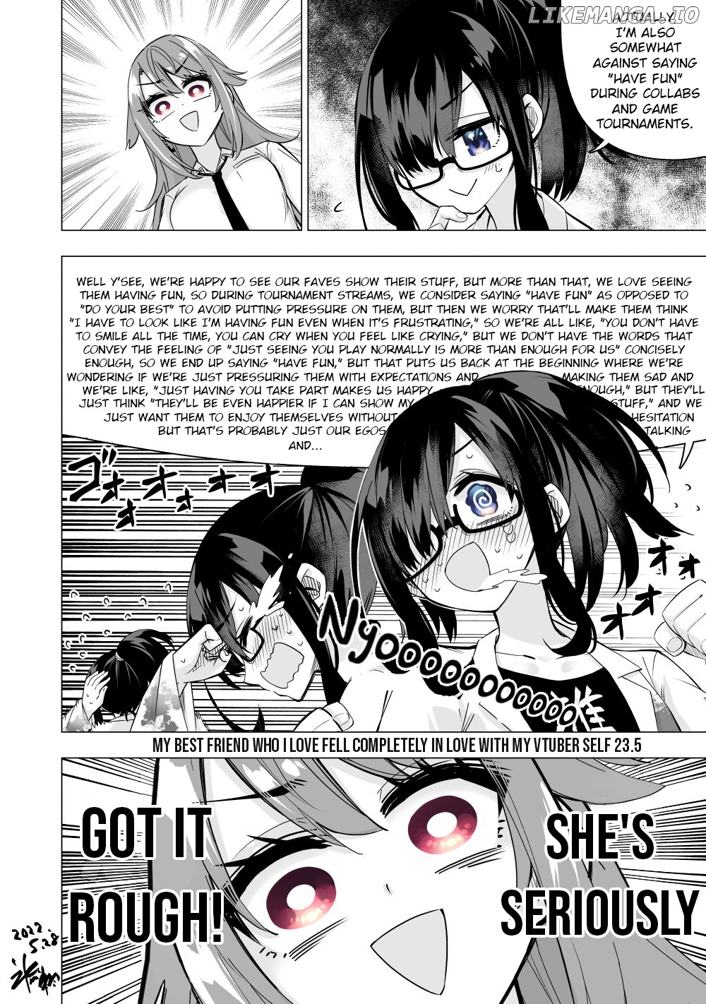 My Best Friend Who I Love Fell Completely In Love With My Vtuber Self chapter 23.5 - page 1