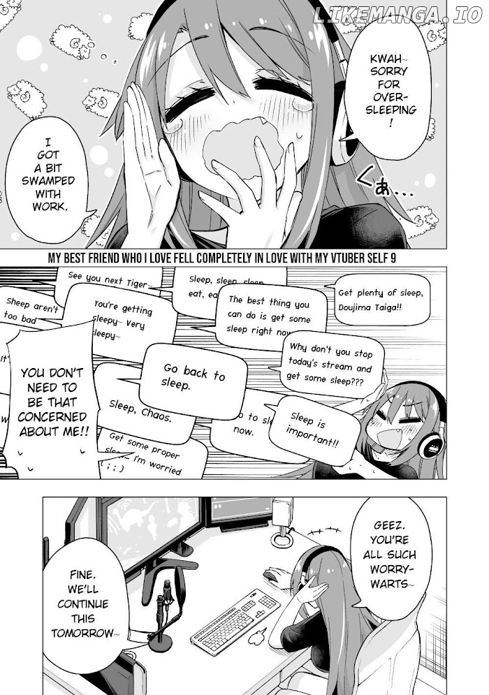 My Best Friend Who I Love Fell Completely In Love With My Vtuber Self chapter 9 - page 1