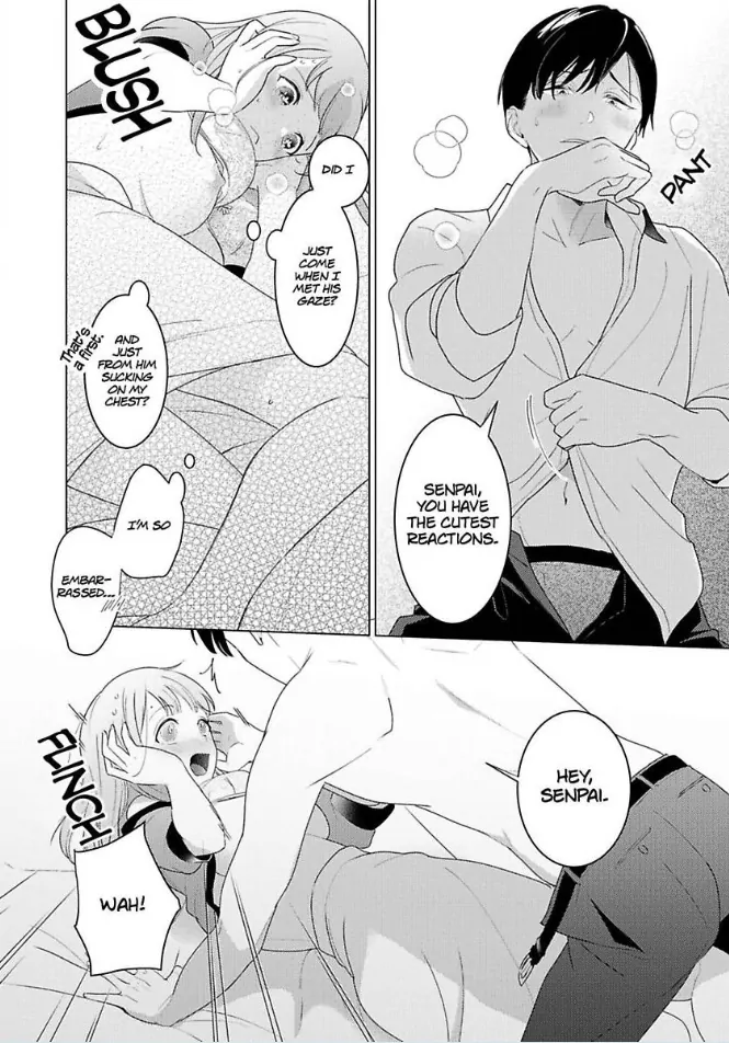 Cool de Wanko na Kouhai Kuroda-kun wa, "Mate!" ga Dekinai Chapter 1 - page 21