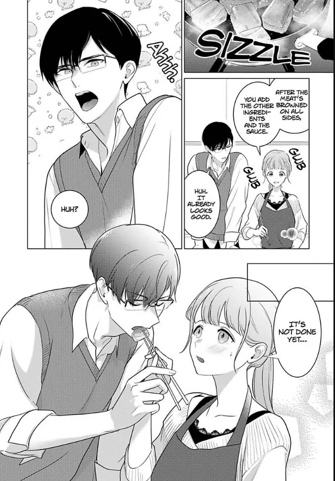 Cool de Wanko na Kouhai Kuroda-kun wa, "Mate!" ga Dekinai Chapter 3 - page 4