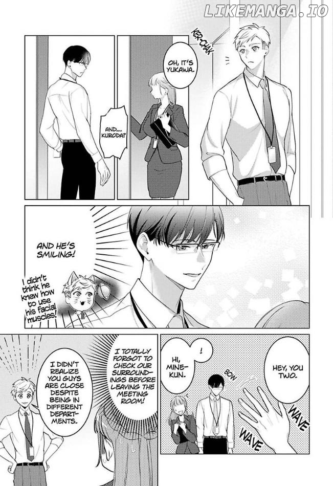 Cool de Wanko na Kouhai Kuroda-kun wa, "Mate!" ga Dekinai Chapter 5 - page 9