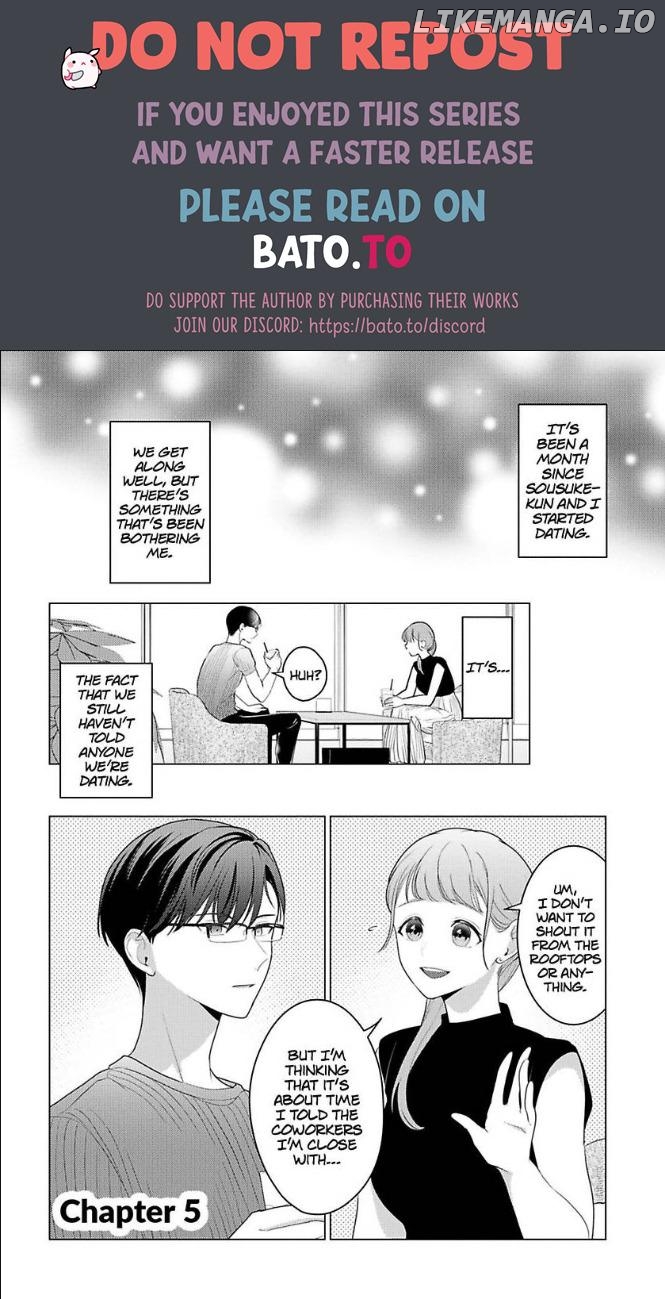 Cool de Wanko na Kouhai Kuroda-kun wa, "Mate!" ga Dekinai Chapter 5 - page 1