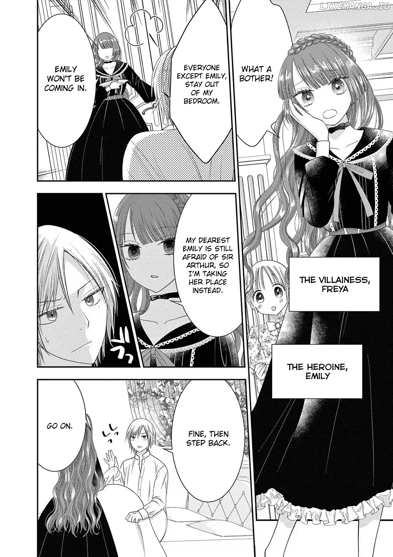 The villainess wants to punish the sadistic prince chapter 6.5 - page 2