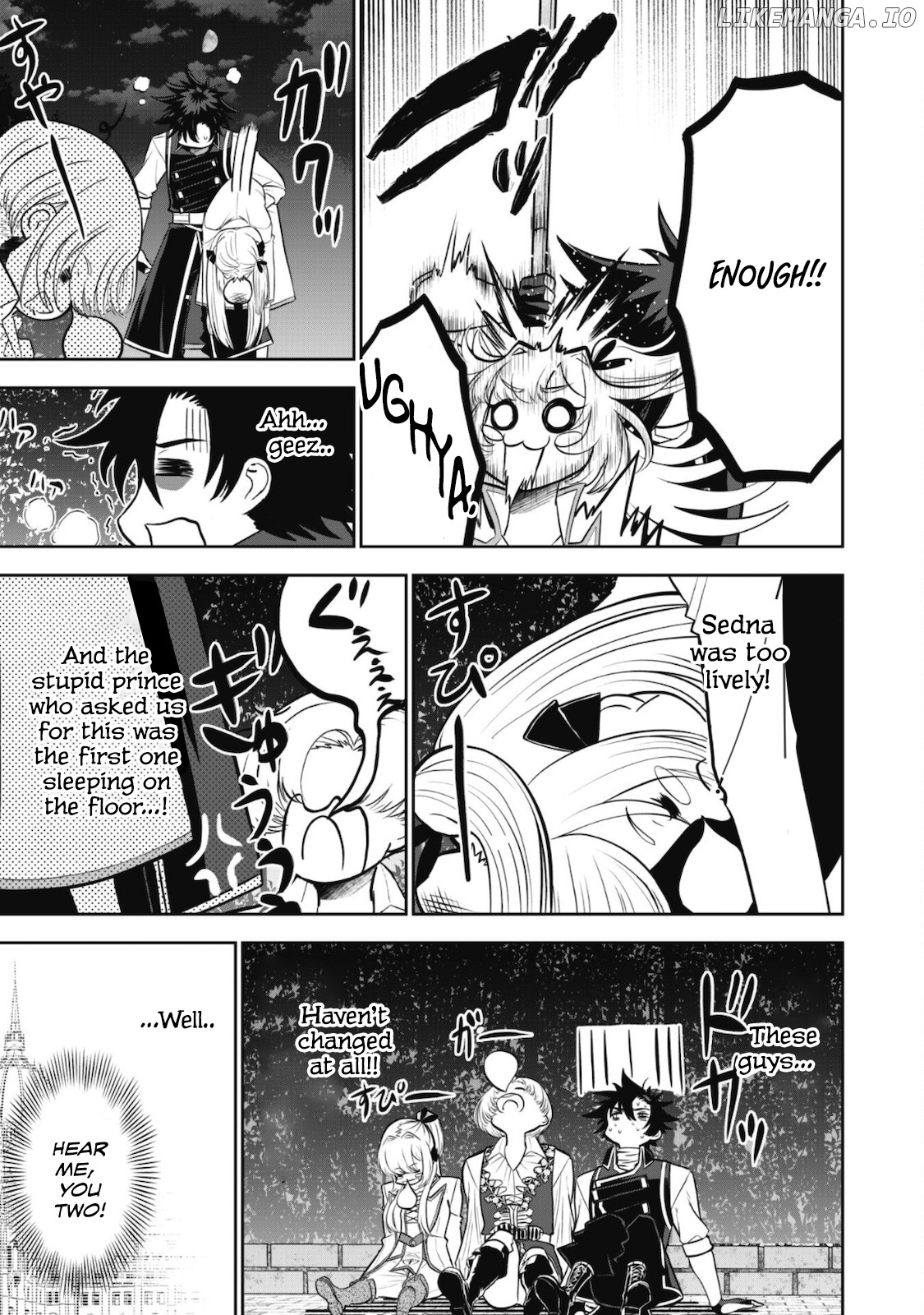 Saikyou Kenshi, Saiteihen Kishidan De Funsenchuu chapter 4 - page 12