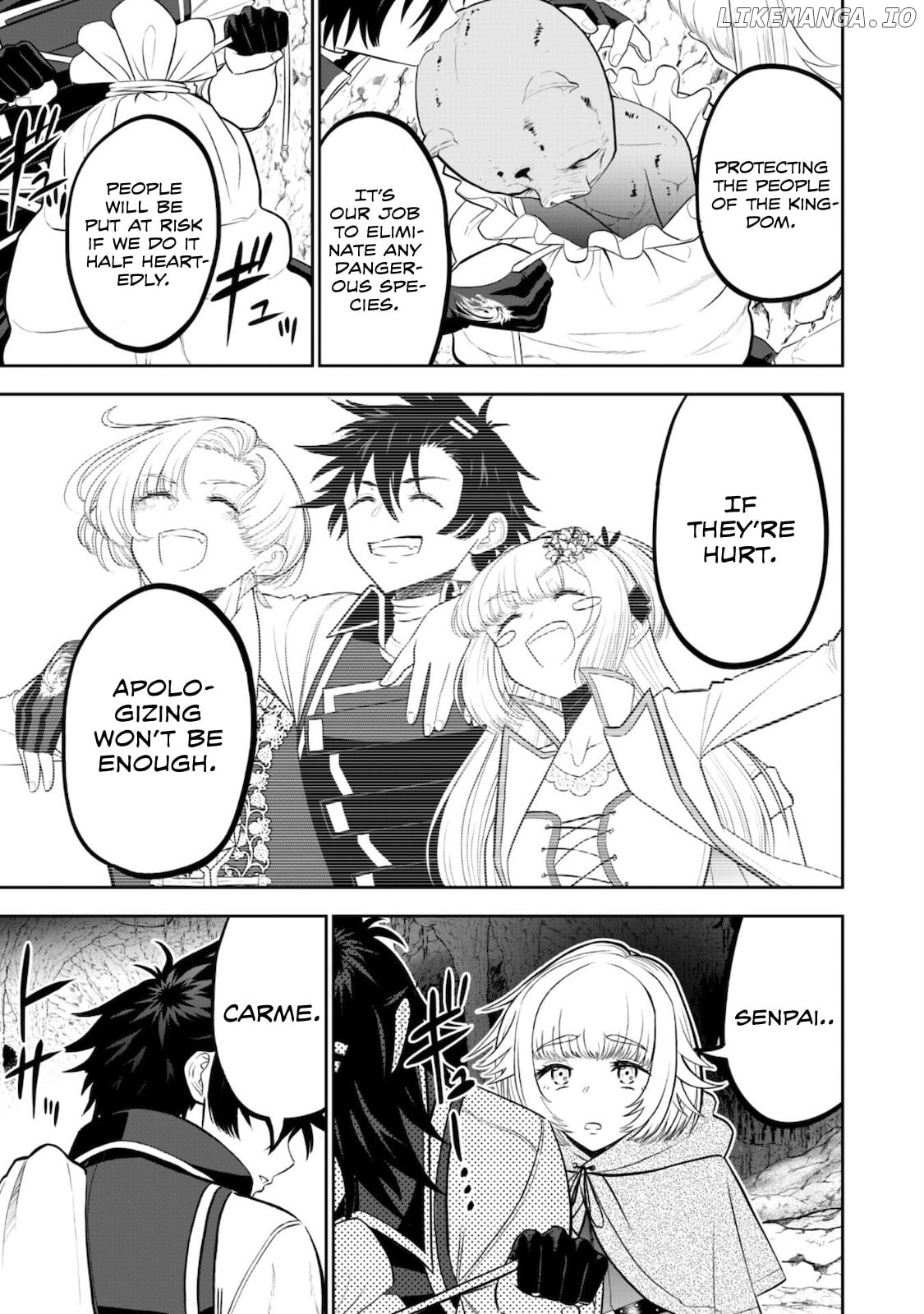 Saikyou Kenshi, Saiteihen Kishidan De Funsenchuu chapter 4 - page 32