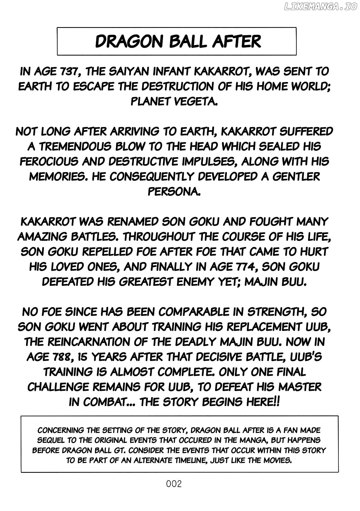 Dragon Ball After (Doujinshi) chapter 1 - page 3