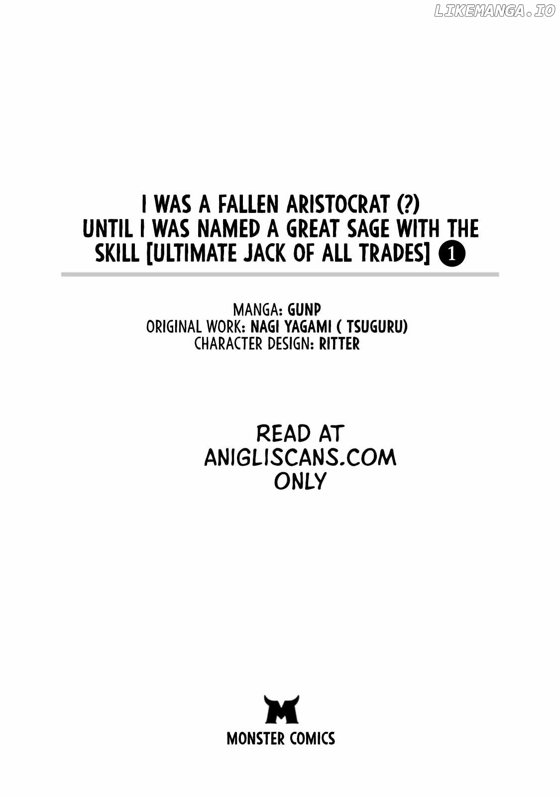 Until I, A Fallen Nobleman, Was Called The Great Sage With My Failure Skill “super Jack-of-all-trades” chapter 1 - page 2