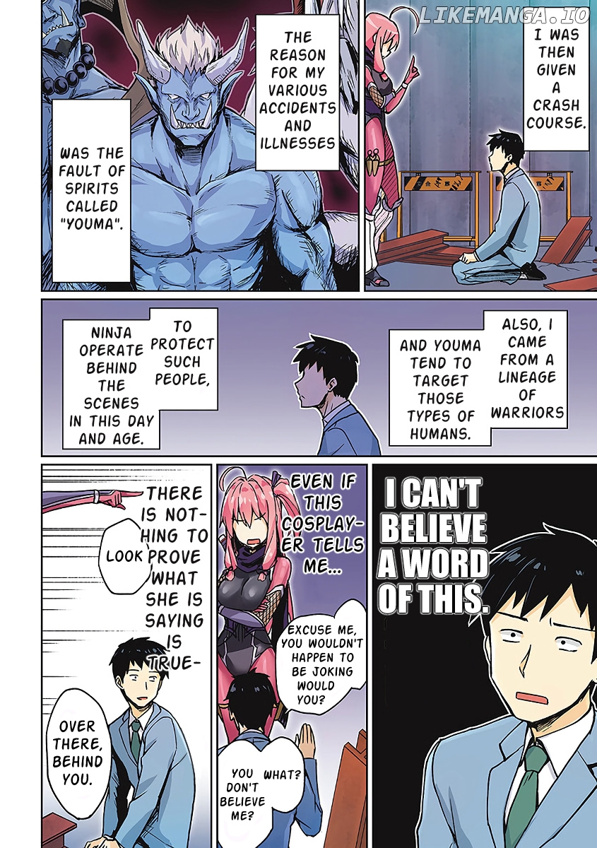 Neet Kunoichi To Nazeka Dousei Hajimemashita chapter 1 - page 4