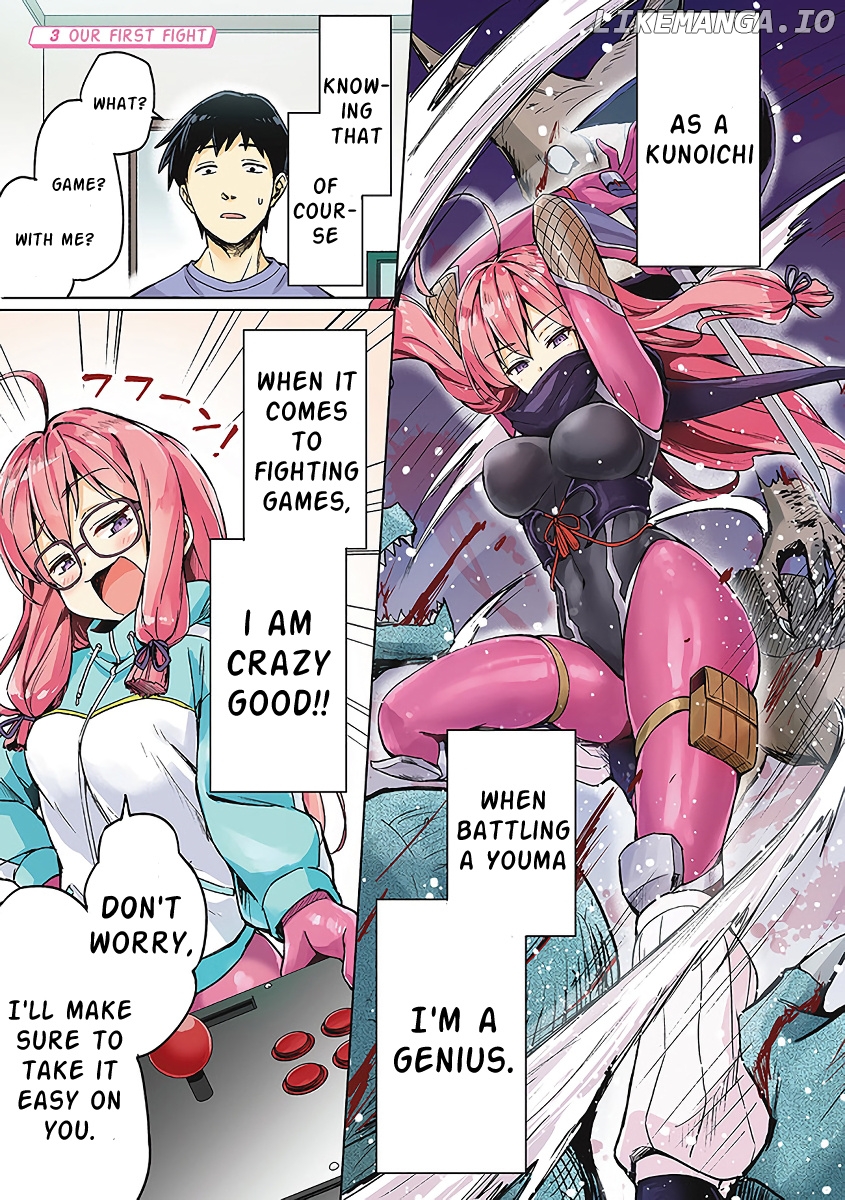 Neet Kunoichi To Nazeka Dousei Hajimemashita chapter 3 - page 1