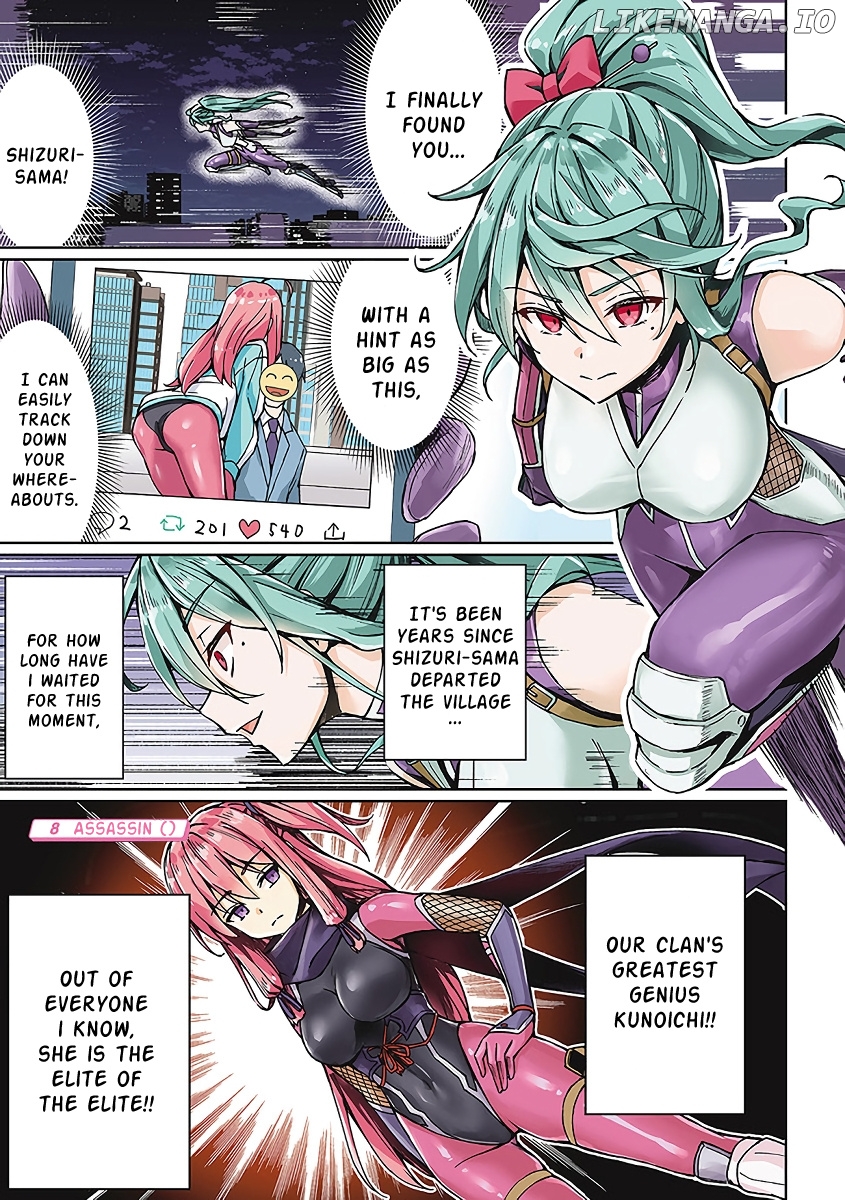 Neet Kunoichi To Nazeka Dousei Hajimemashita chapter 8 - page 1