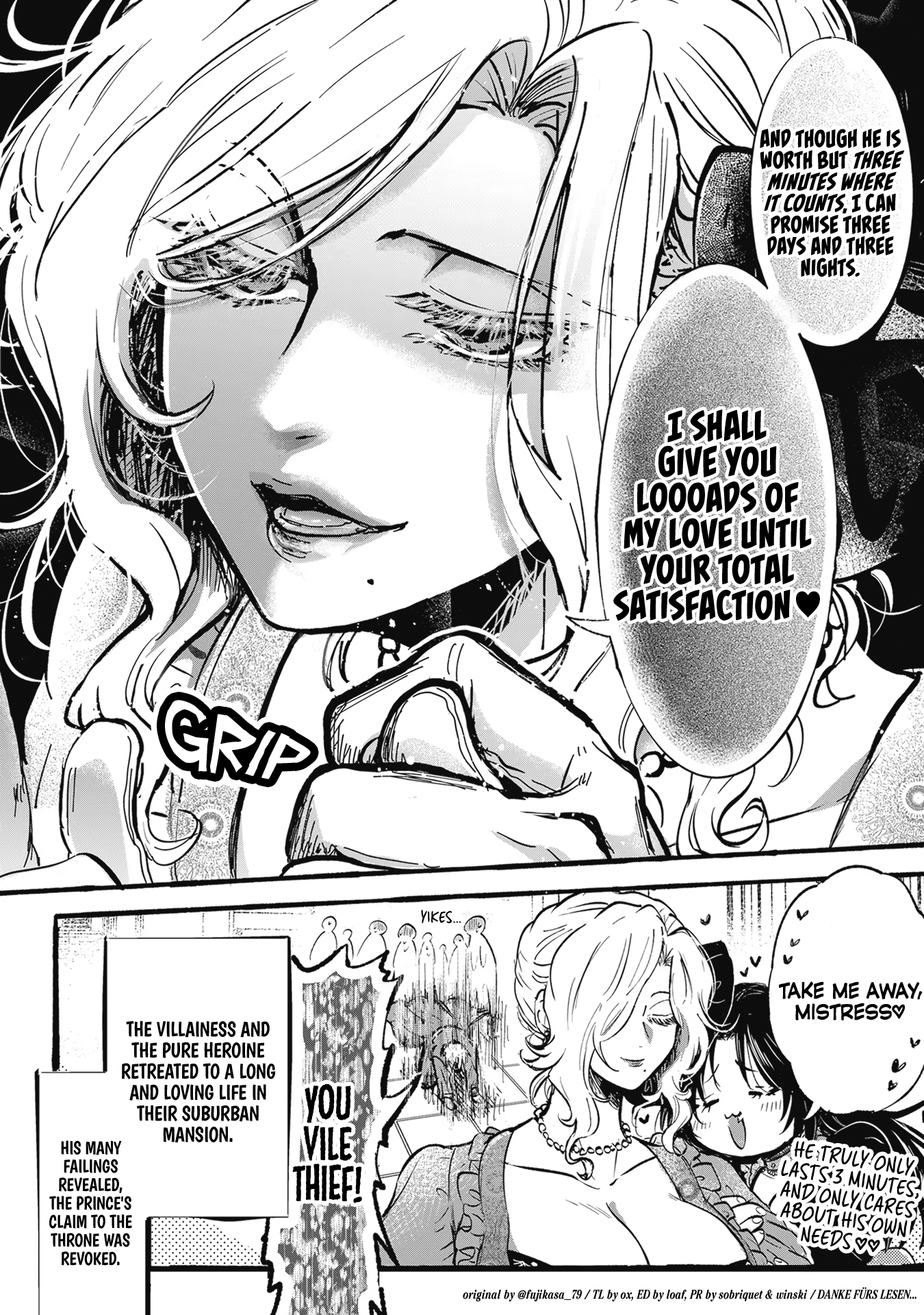 The Villainess Who Steals The Heroine's Heart chapter 1 - page 4
