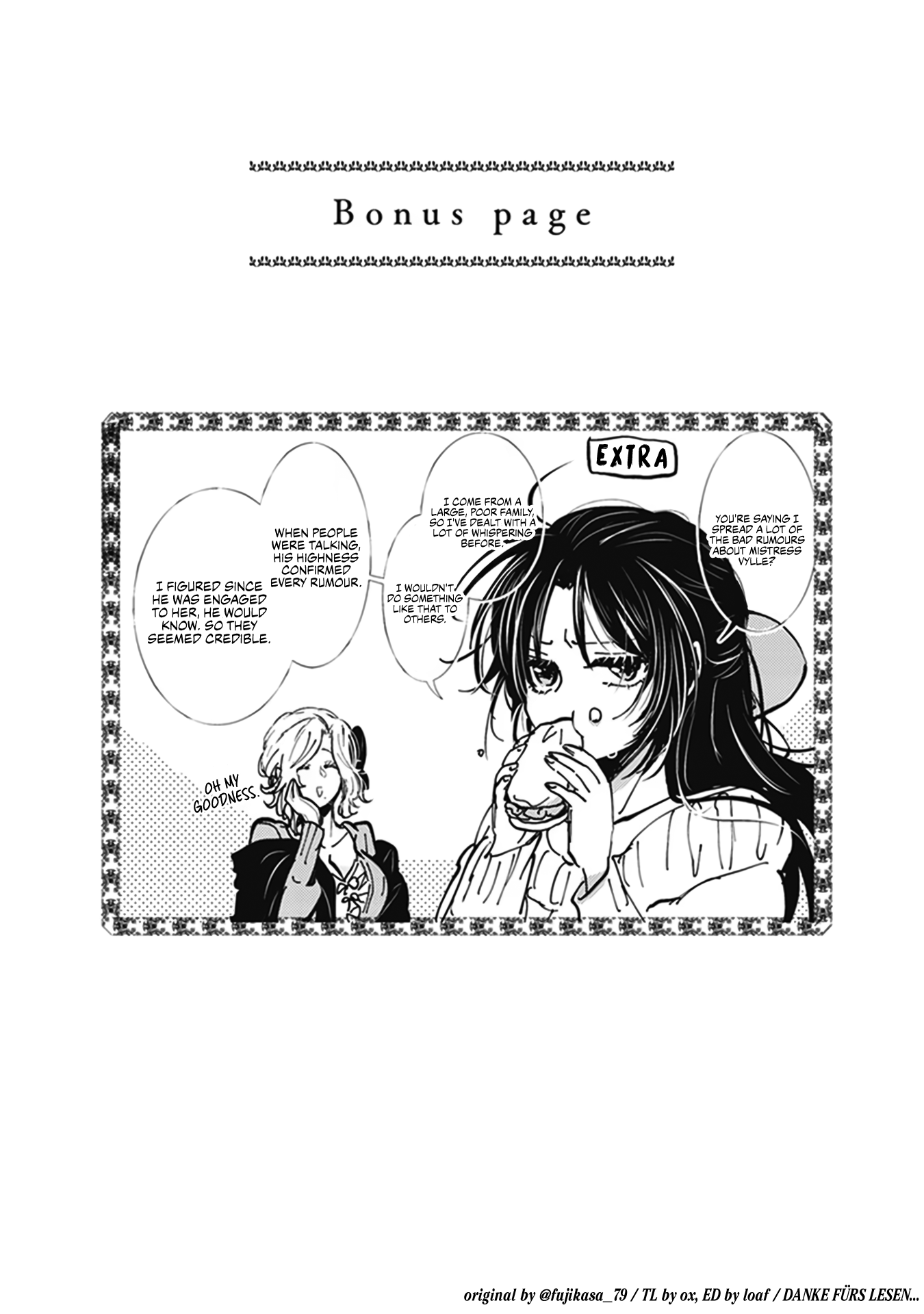The Villainess Who Steals The Heroine's Heart chapter 3.5 - page 1