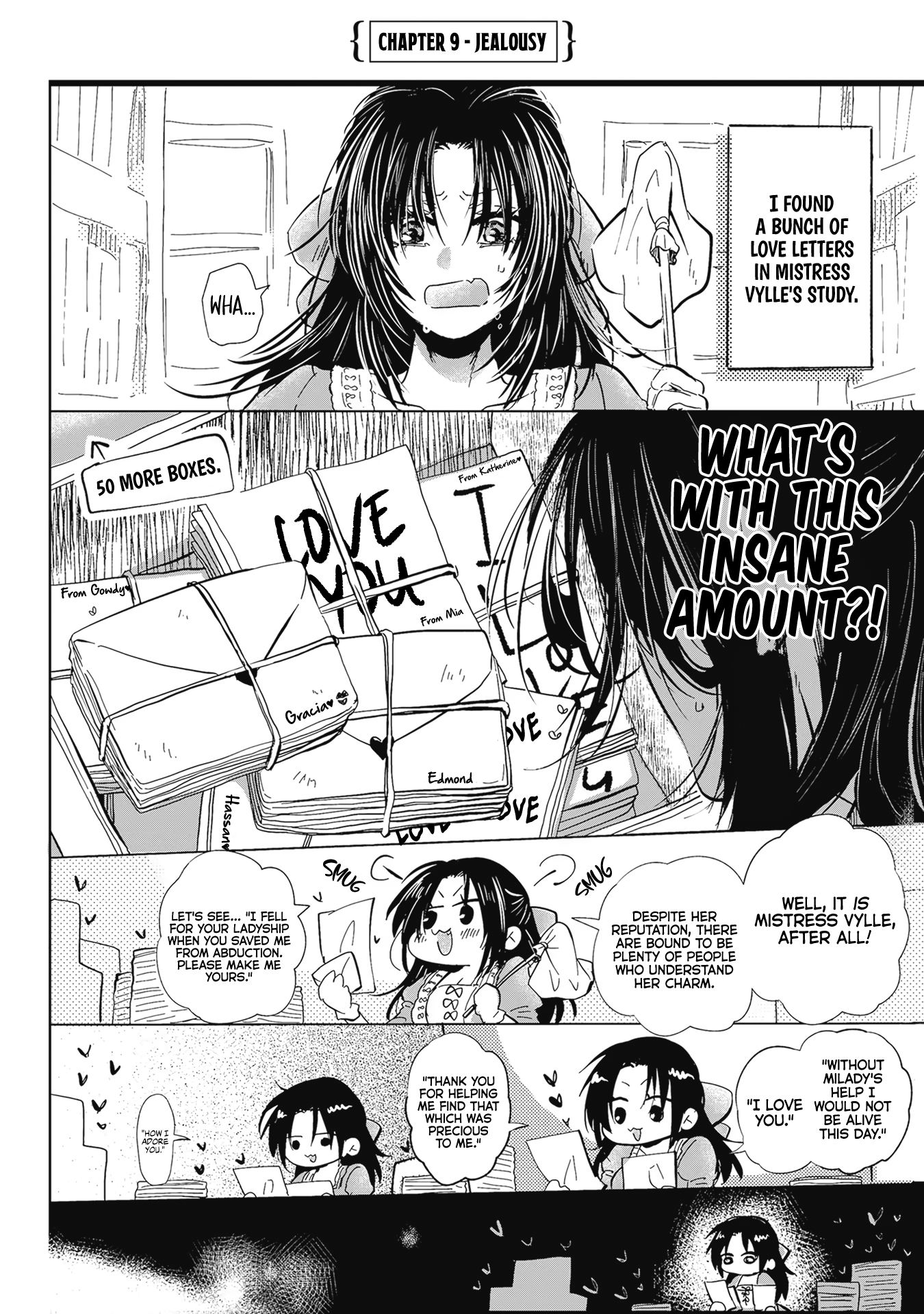 The Villainess Who Steals The Heroine's Heart chapter 9 - page 1