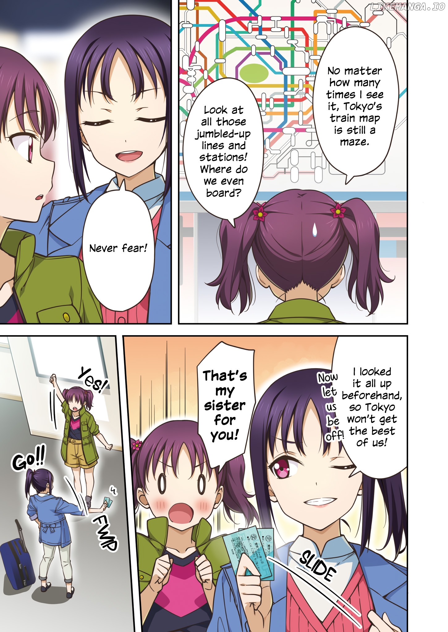 Love Live! Sunshine!! The School Idol Movie Over The Rainbow Comic Anthology Saint Snow chapter 1 - page 3