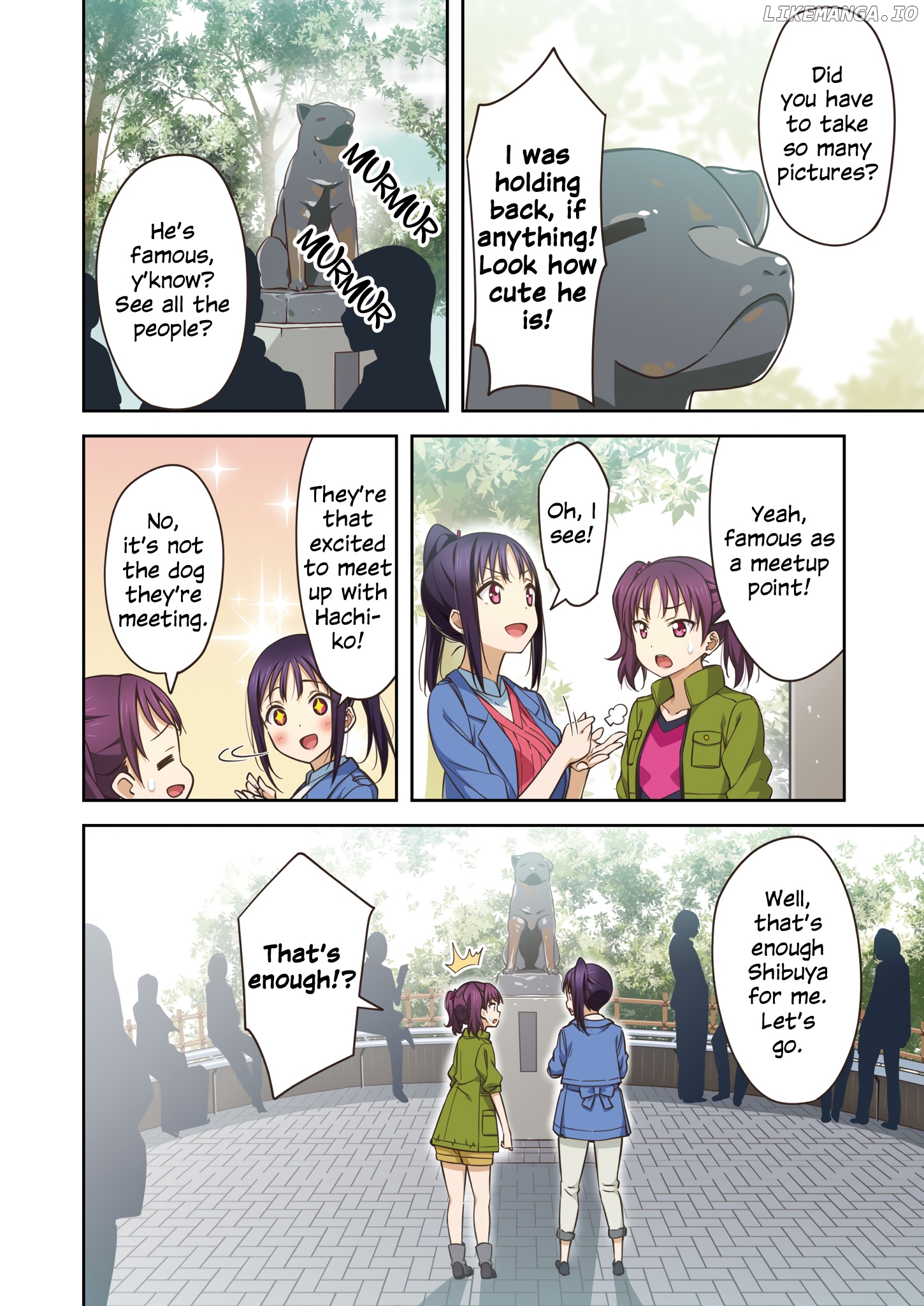 Love Live! Sunshine!! The School Idol Movie Over The Rainbow Comic Anthology Saint Snow chapter 1 - page 6