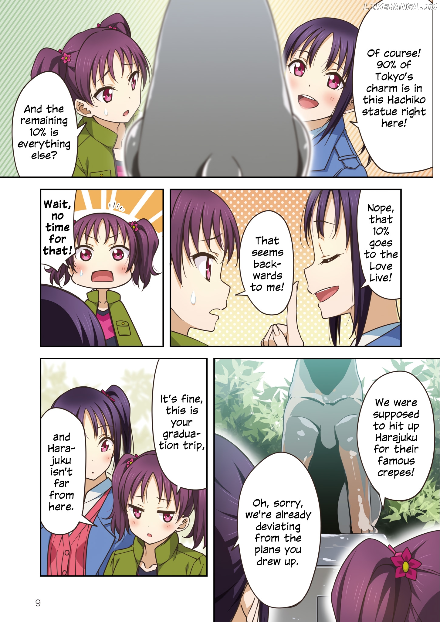 Love Live! Sunshine!! The School Idol Movie Over The Rainbow Comic Anthology Saint Snow chapter 1 - page 7