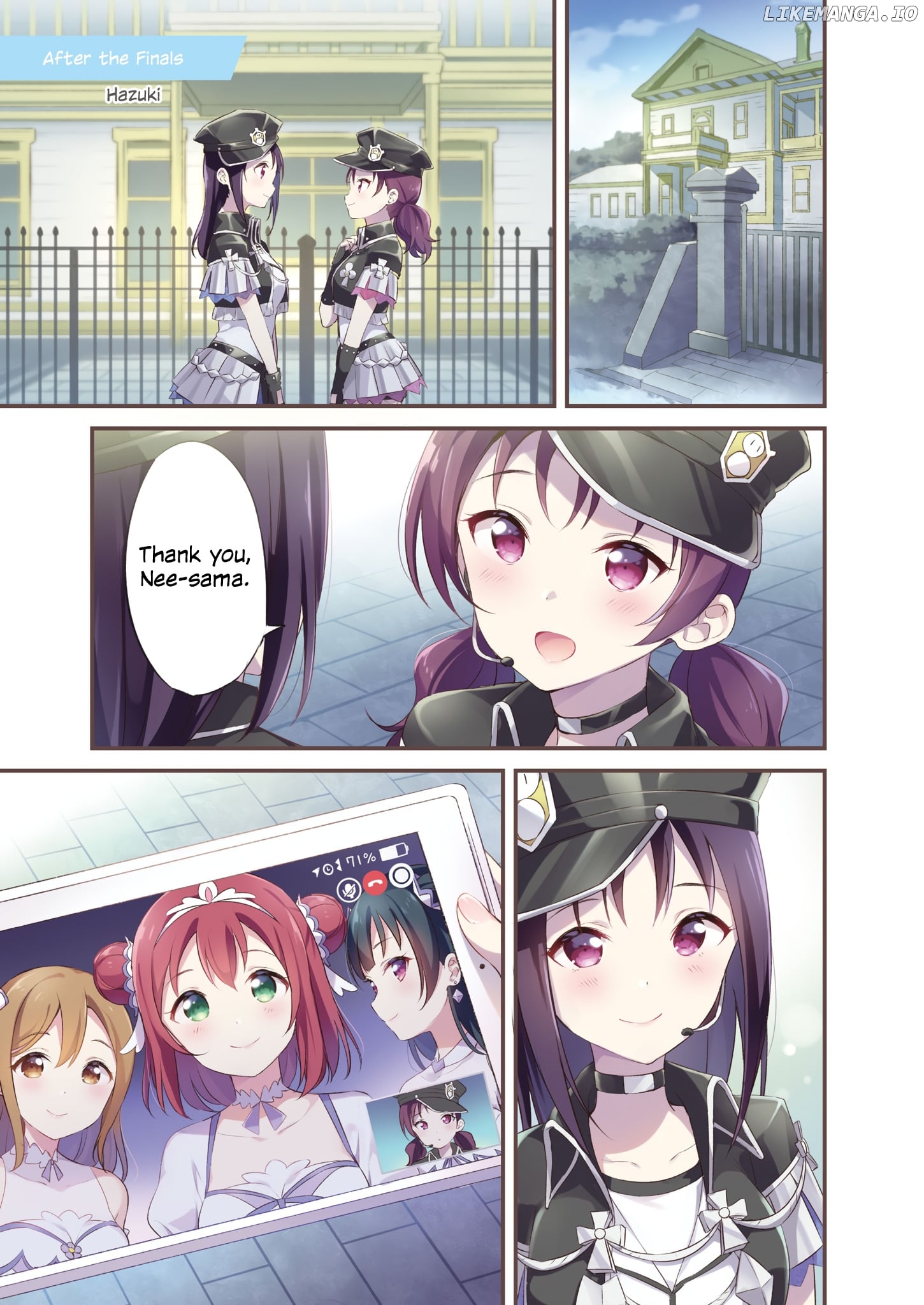 Love Live! Sunshine!! The School Idol Movie Over The Rainbow Comic Anthology Saint Snow chapter 2 - page 1