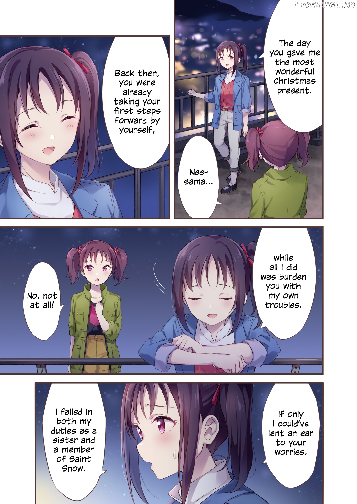 Love Live! Sunshine!! The School Idol Movie Over The Rainbow Comic Anthology Saint Snow chapter 2 - page 13